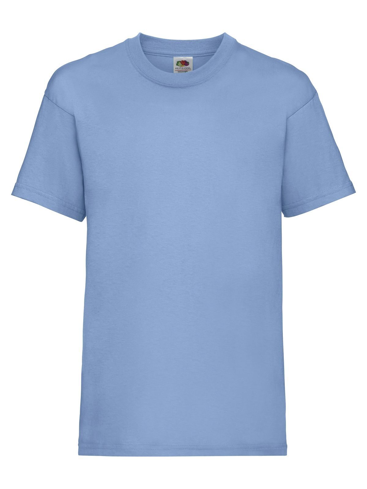 Valueweight T Kinder T-Shirt – Fruit of the Loom – Farbe Hellblau – individuell veredelbar