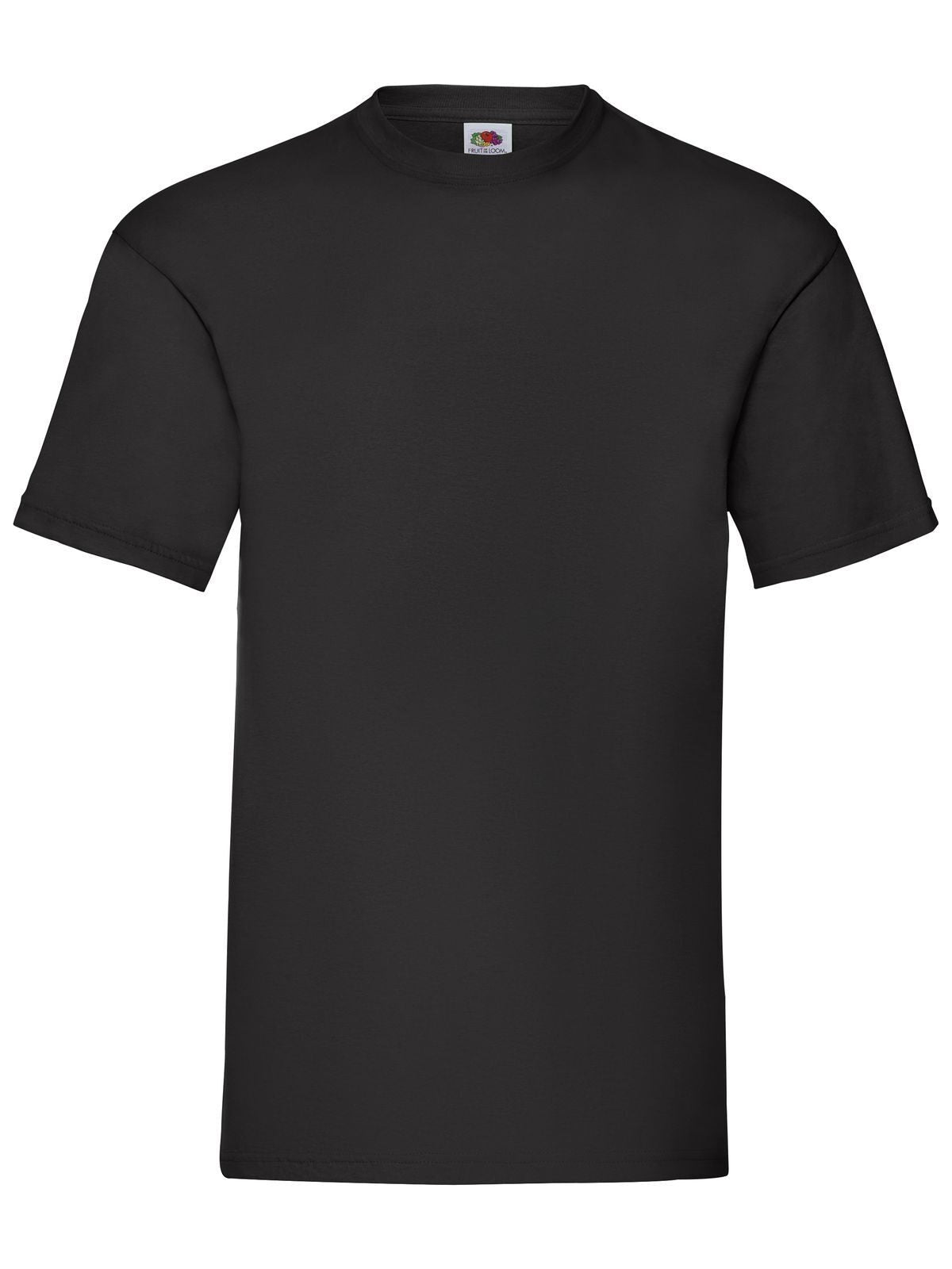 Valueweight T T-Shirt – Fruit of the Loom – Farbe Schwarz – individuell veredelbar