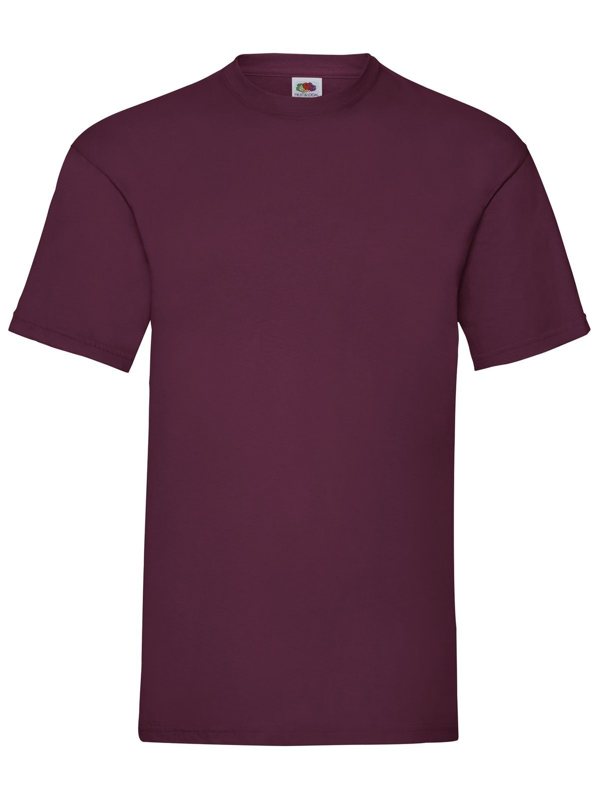 Valueweight T T-Shirt – Fruit of the Loom – Farbe Burgundy – individuell veredelbar