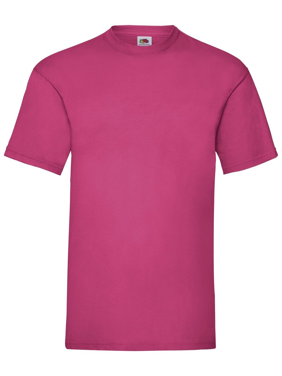 Valueweight T T-Shirt – Fruit of the Loom – Farbe Fuchsia – individuell veredelbar