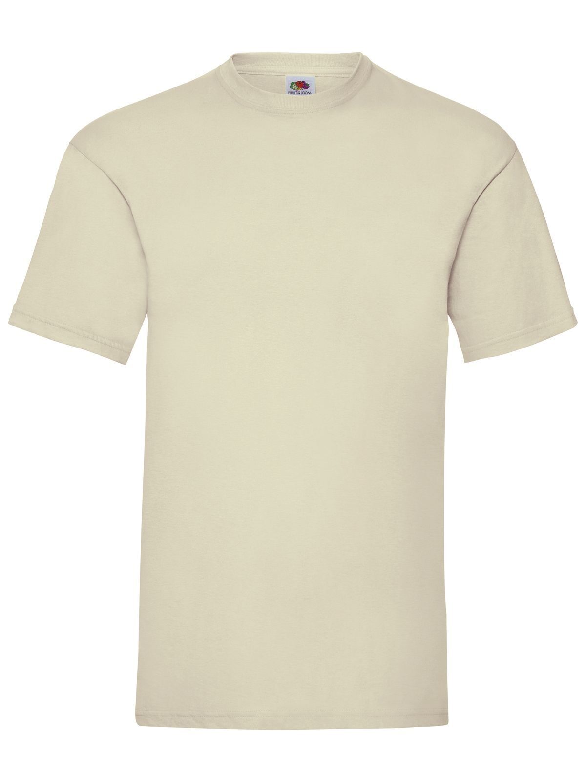 Valueweight T T-Shirt – Fruit of the Loom – Farbe Natur – individuell veredelbar