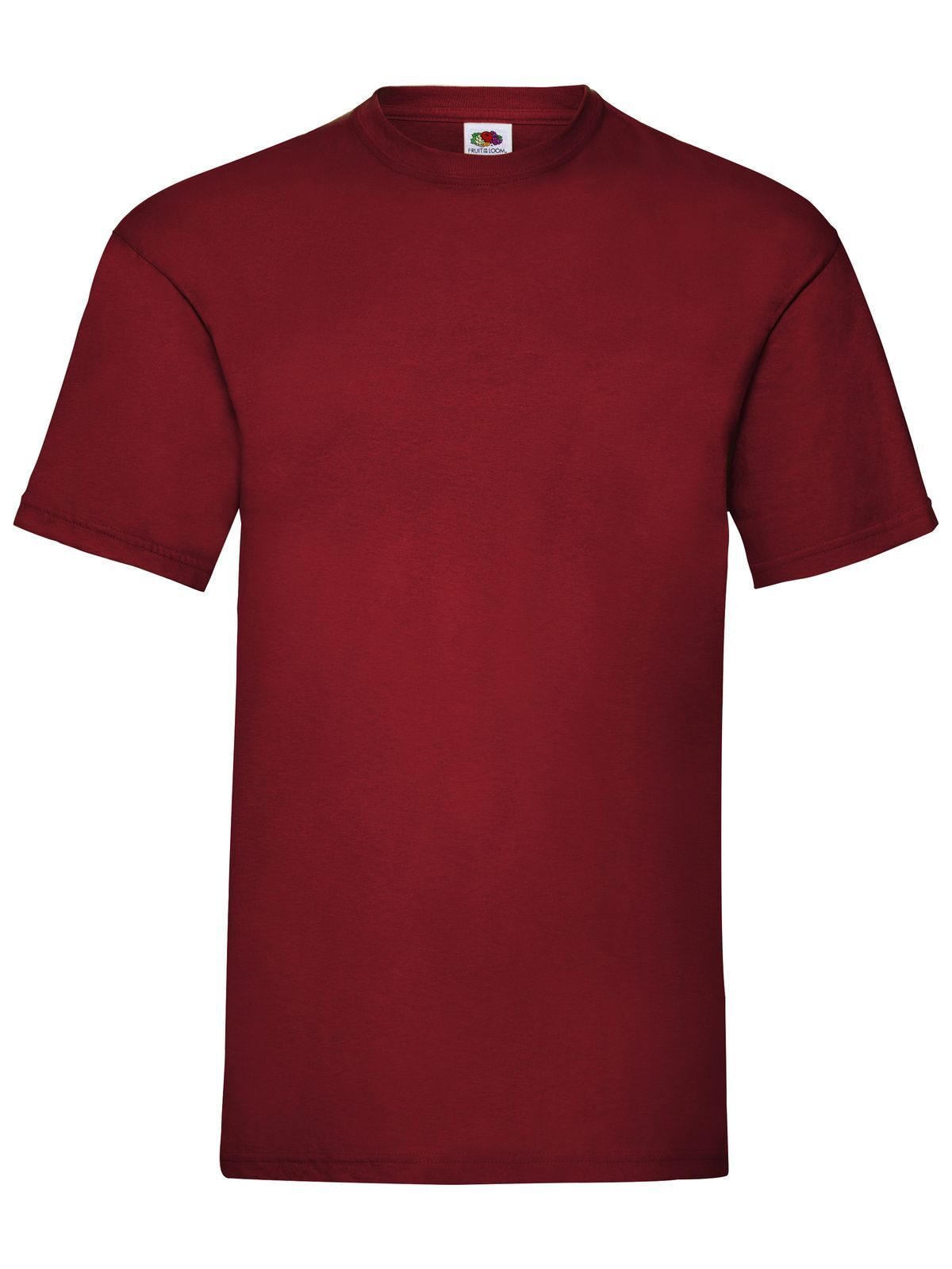 Valueweight T T-Shirt – Fruit of the Loom – Farbe brick red – individuell veredelbar