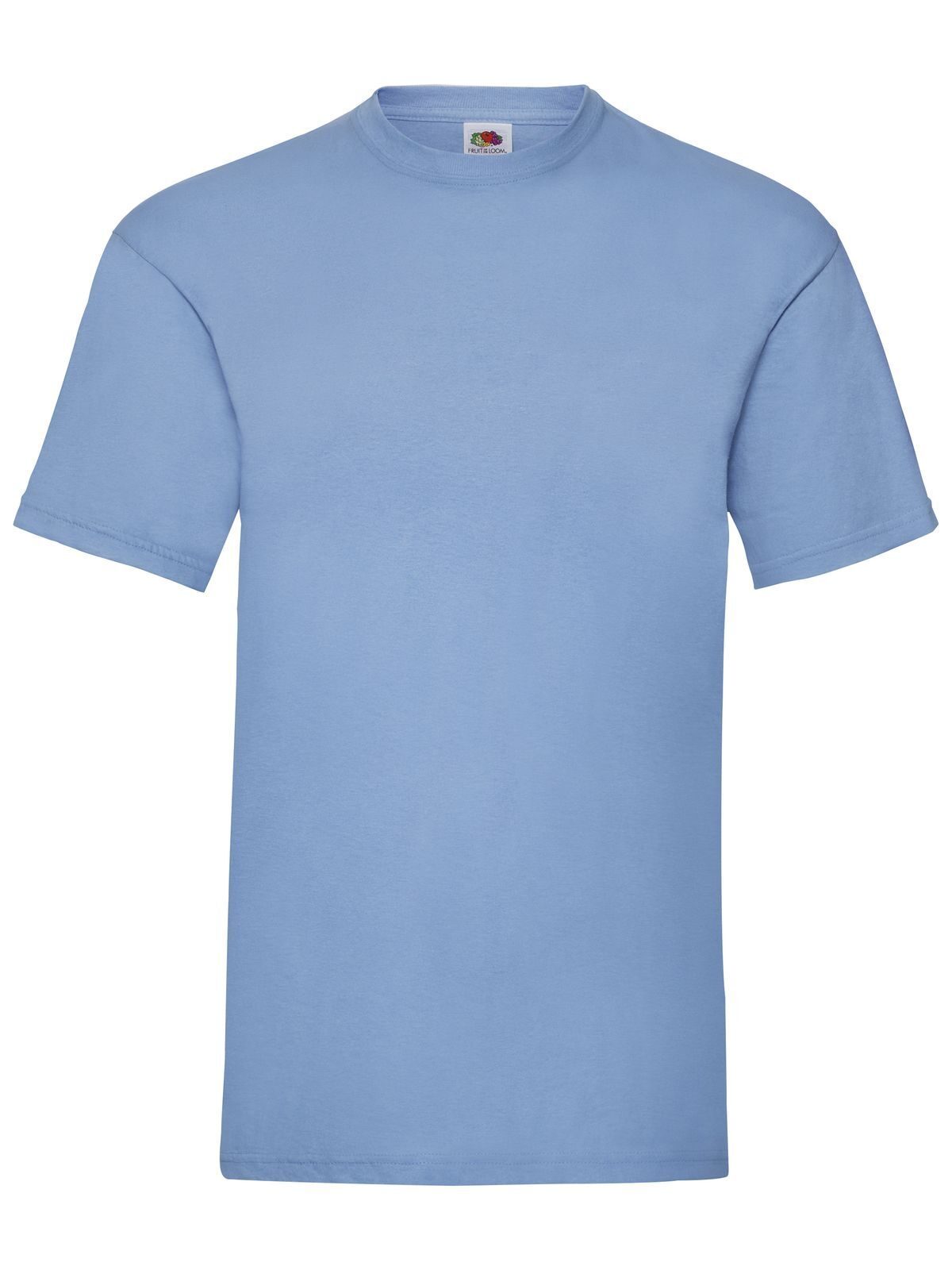 Valueweight T T-Shirt – Fruit of the Loom – Farbe Hellblau – individuell veredelbar