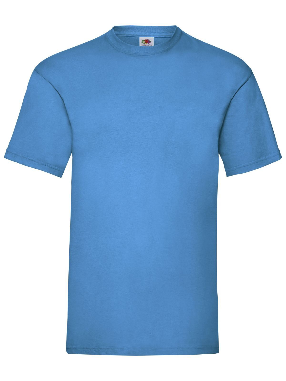 Valueweight T T-Shirt – Fruit of the Loom – Farbe azure blue – individuell veredelbar