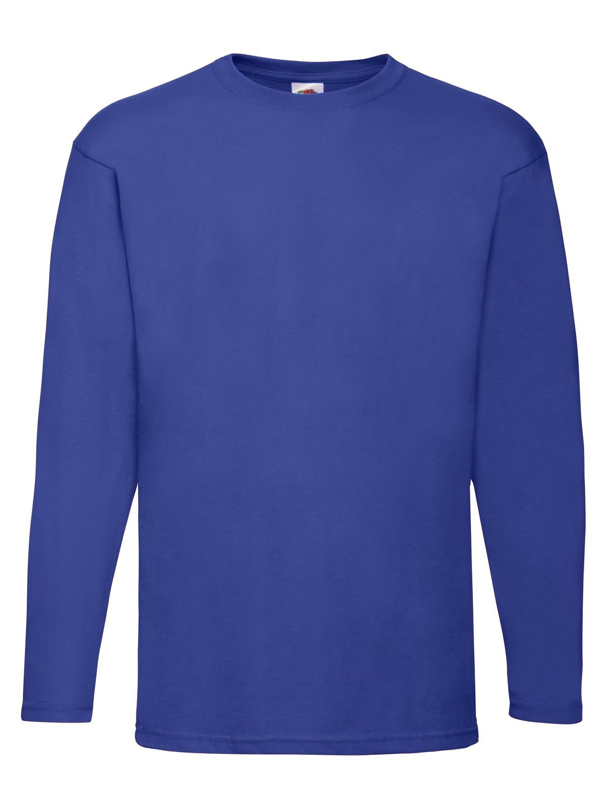 Valueweight Long Sleeve T T-Shirt – Fruit of the Loom – Farbe Royalblau – individuell veredelbar