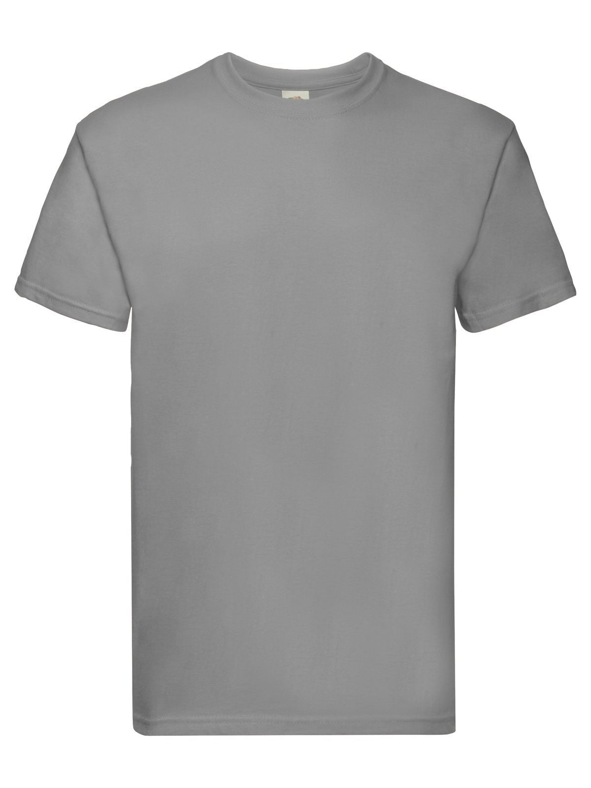 Super Premium T T-Shirt – Fruit of the Loom – Farbe zinc – individuell veredelbar