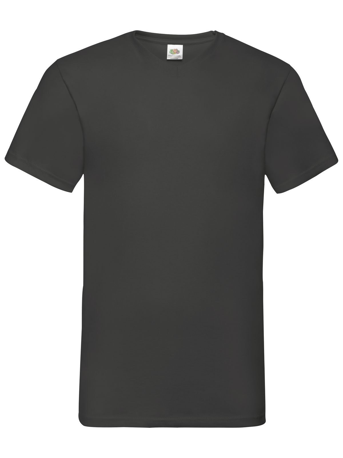 Valueweight V-Neck T T-Shirt – Fruit of the Loom – Farbe light graphite – individuell veredelbar