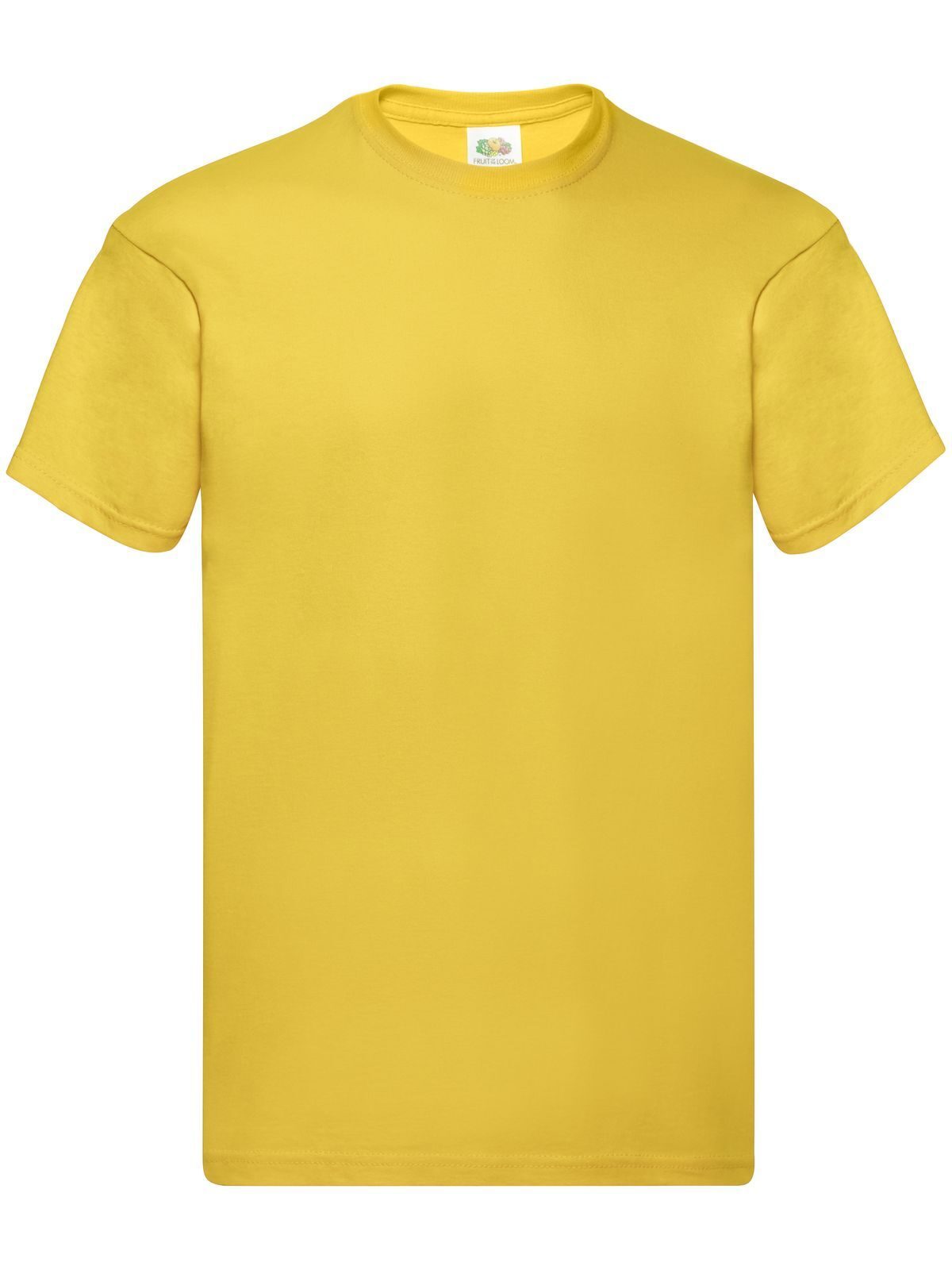 Original T T-Shirt – Fruit of the Loom – Farbe sunflower – individuell veredelbar