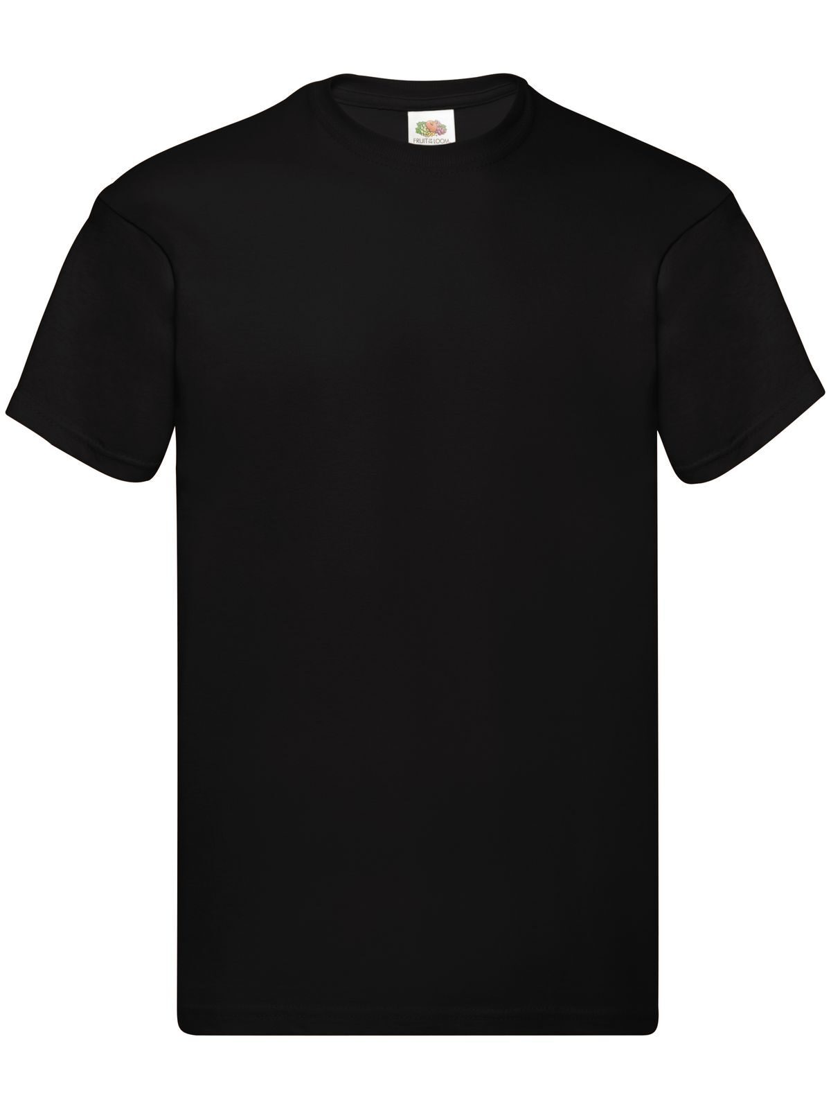 Original T T-Shirt – Fruit of the Loom – Farbe Schwarz – individuell veredelbar