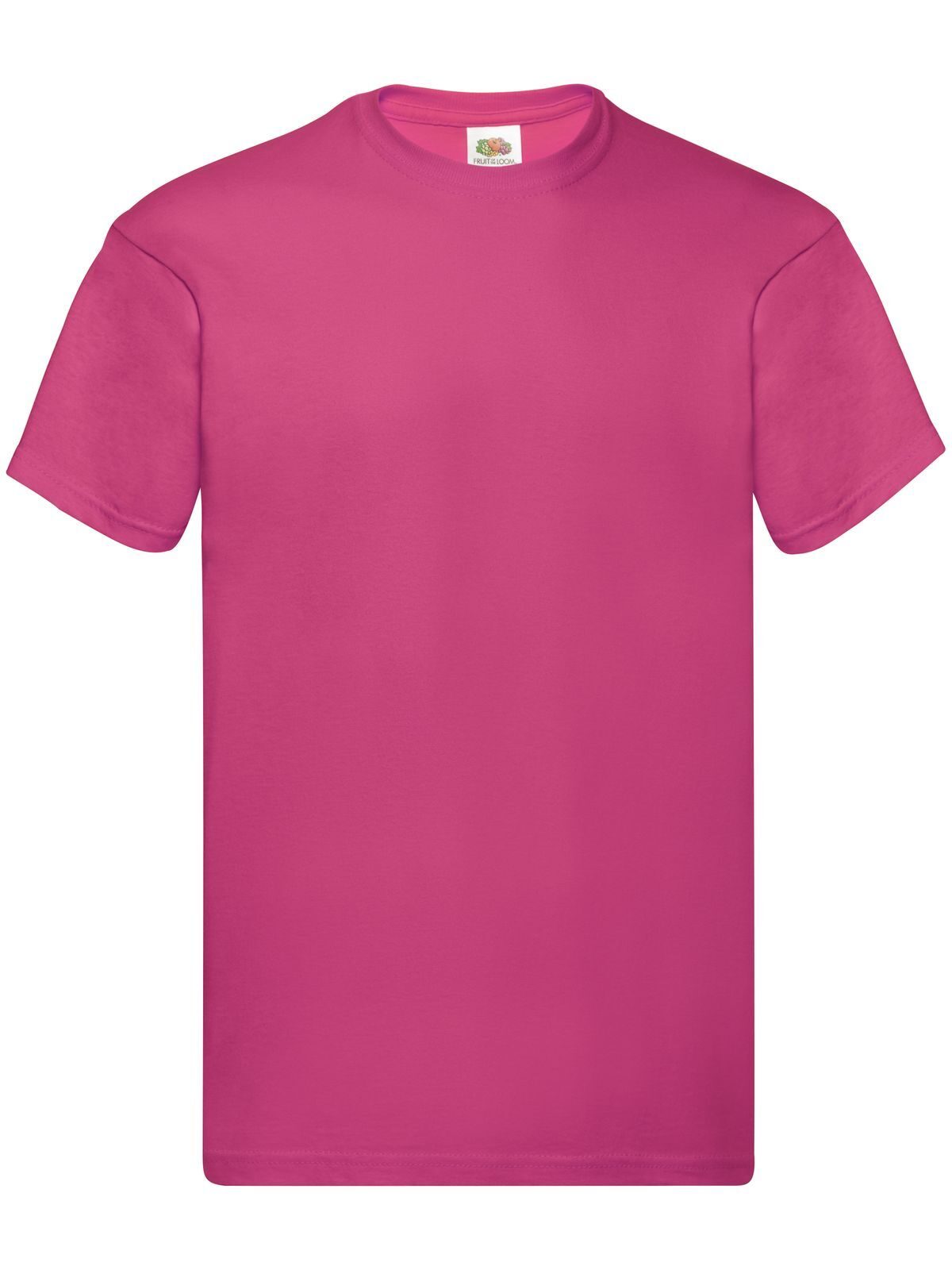 Original T T-Shirt – Fruit of the Loom – Farbe Fuchsia – individuell veredelbar