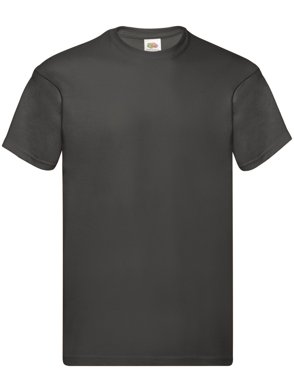 Original T T-Shirt – Fruit of the Loom – Farbe light graphite – individuell veredelbar