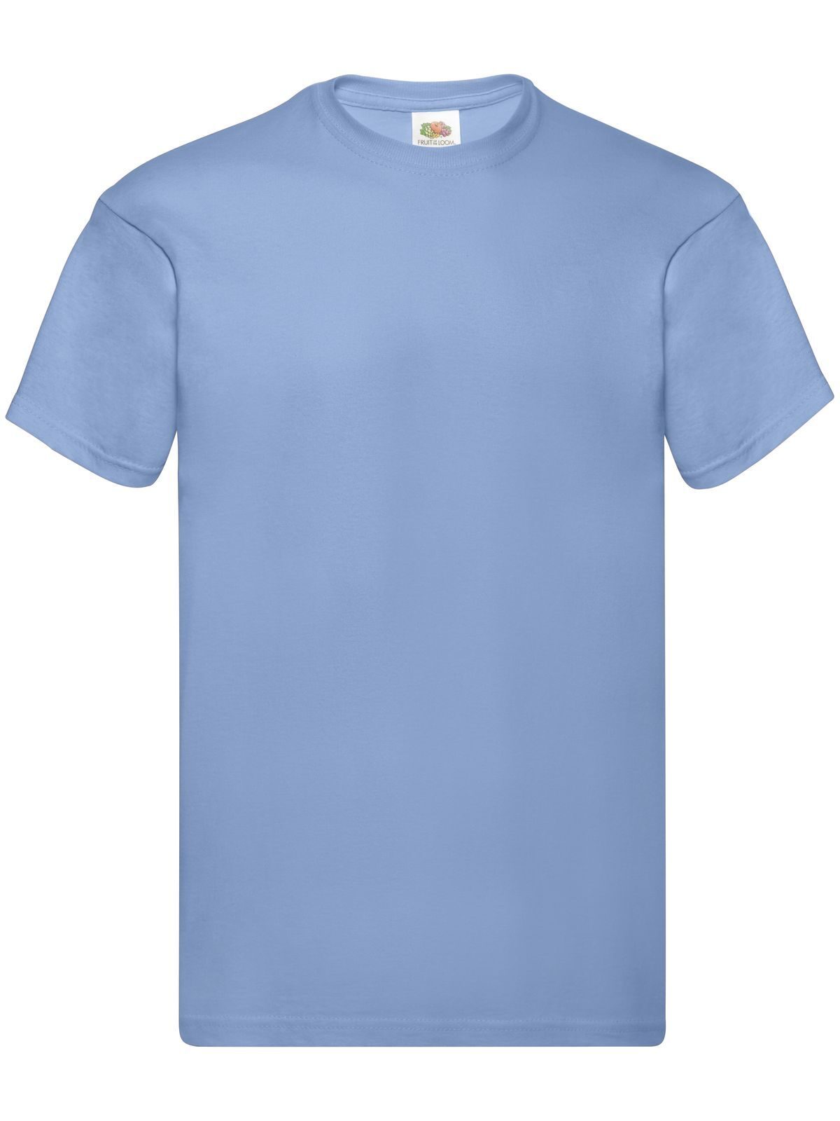 Original T T-Shirt – Fruit of the Loom – Farbe Hellblau – individuell veredelbar