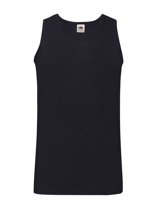 Valueweight Athletic Vest Herren T-Shirt – Fruit of the Loom – Farbe deep navy – individuell veredelbar