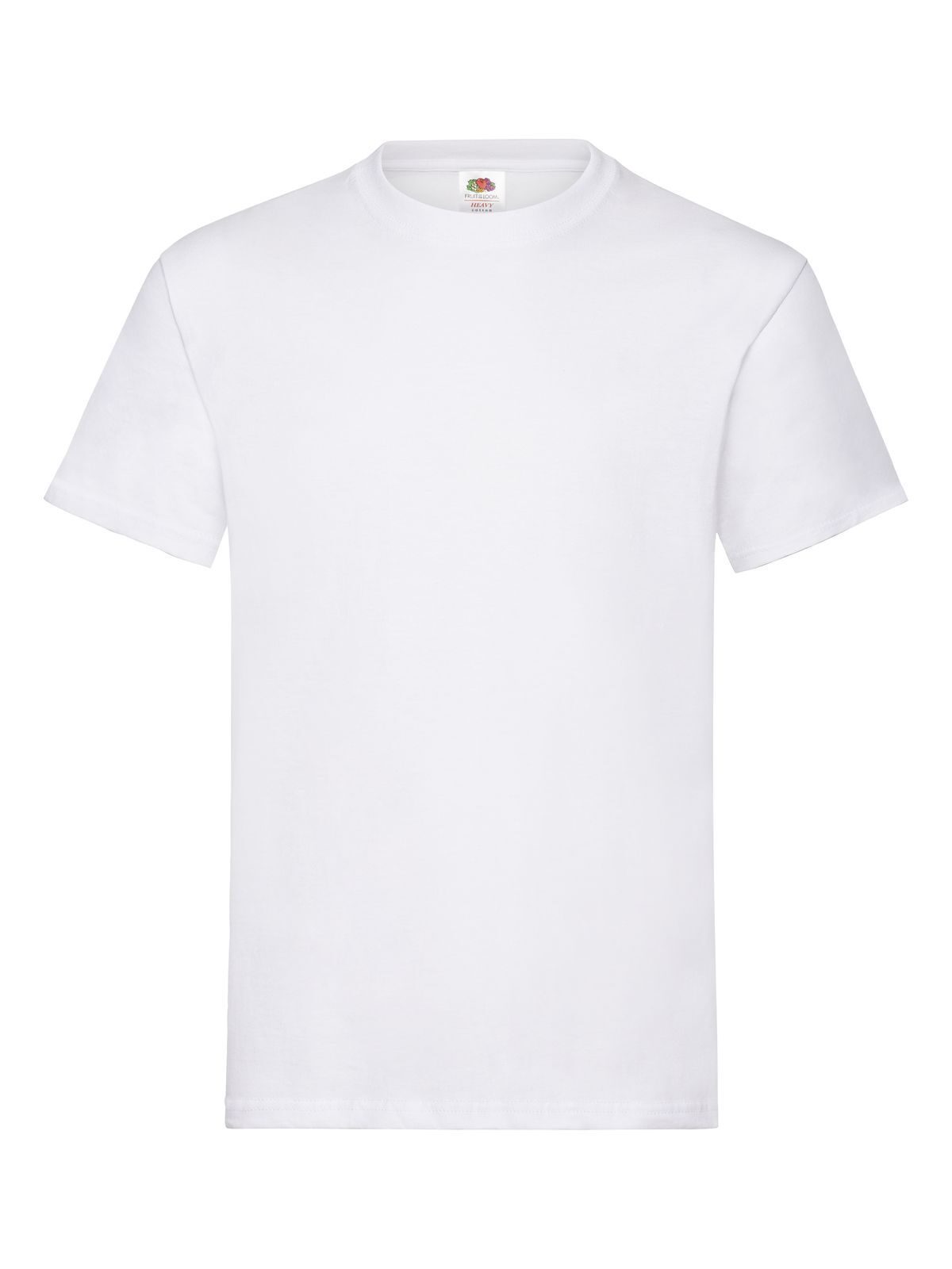 Heavy T T-Shirt – Fruit of the Loom – Farbe Weiß – individuell veredelbar