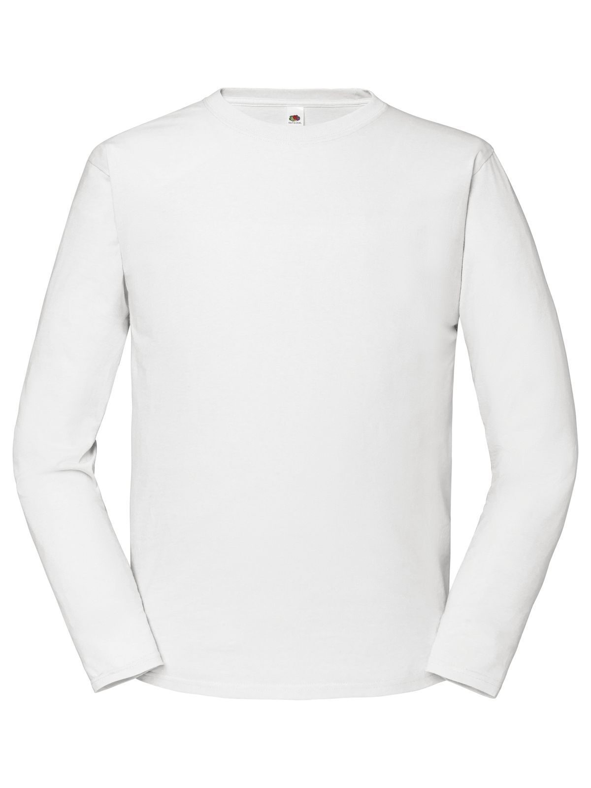 Iconic 195 Long Sleeve T Herren T-Shirt – Fruit of the Loom – Farbe Weiß – individuell veredelbar