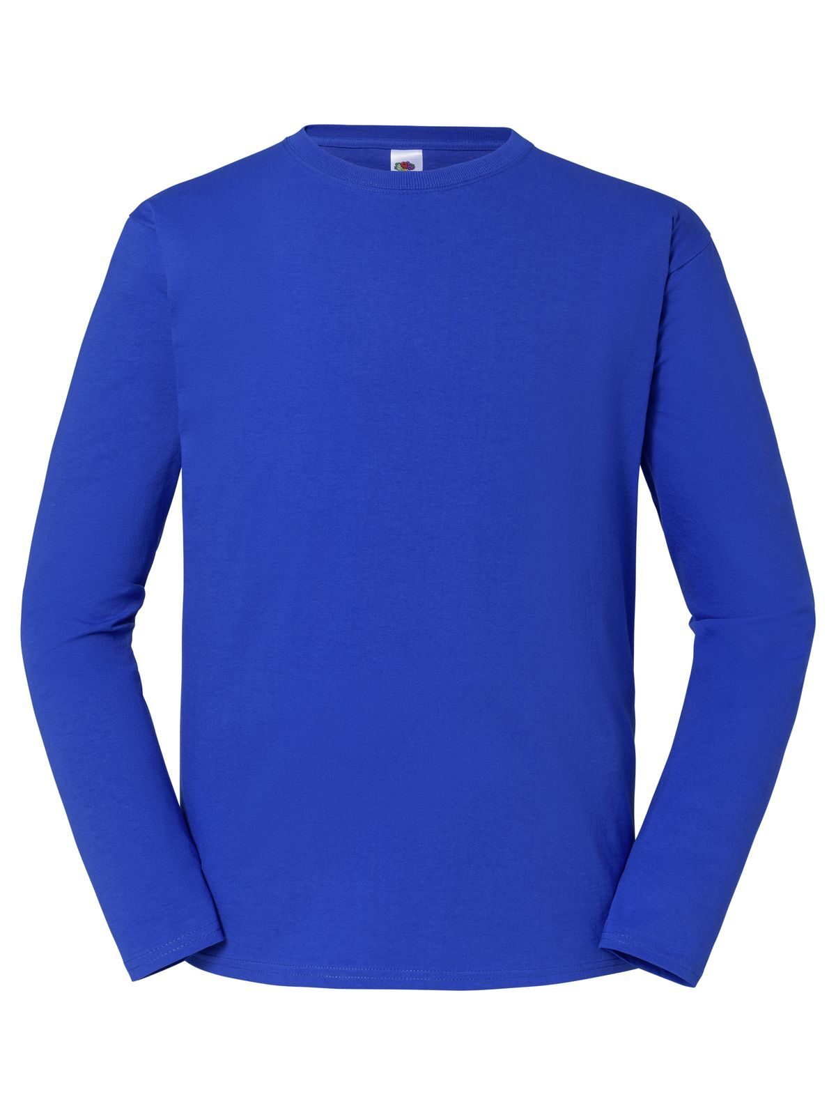Iconic 195 Long Sleeve T Herren T-Shirt – Fruit of the Loom – Farbe Royalblau – individuell veredelbar