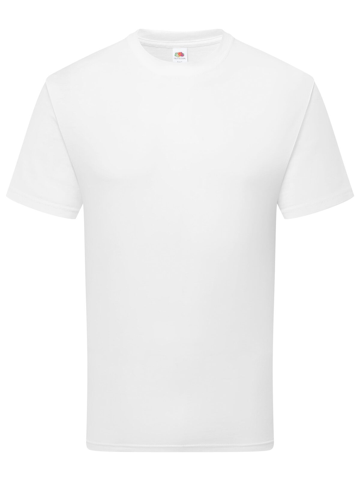 Pure cotton T T-Shirt – Fruit of the Loom – Farbe Weiß – individuell veredelbar