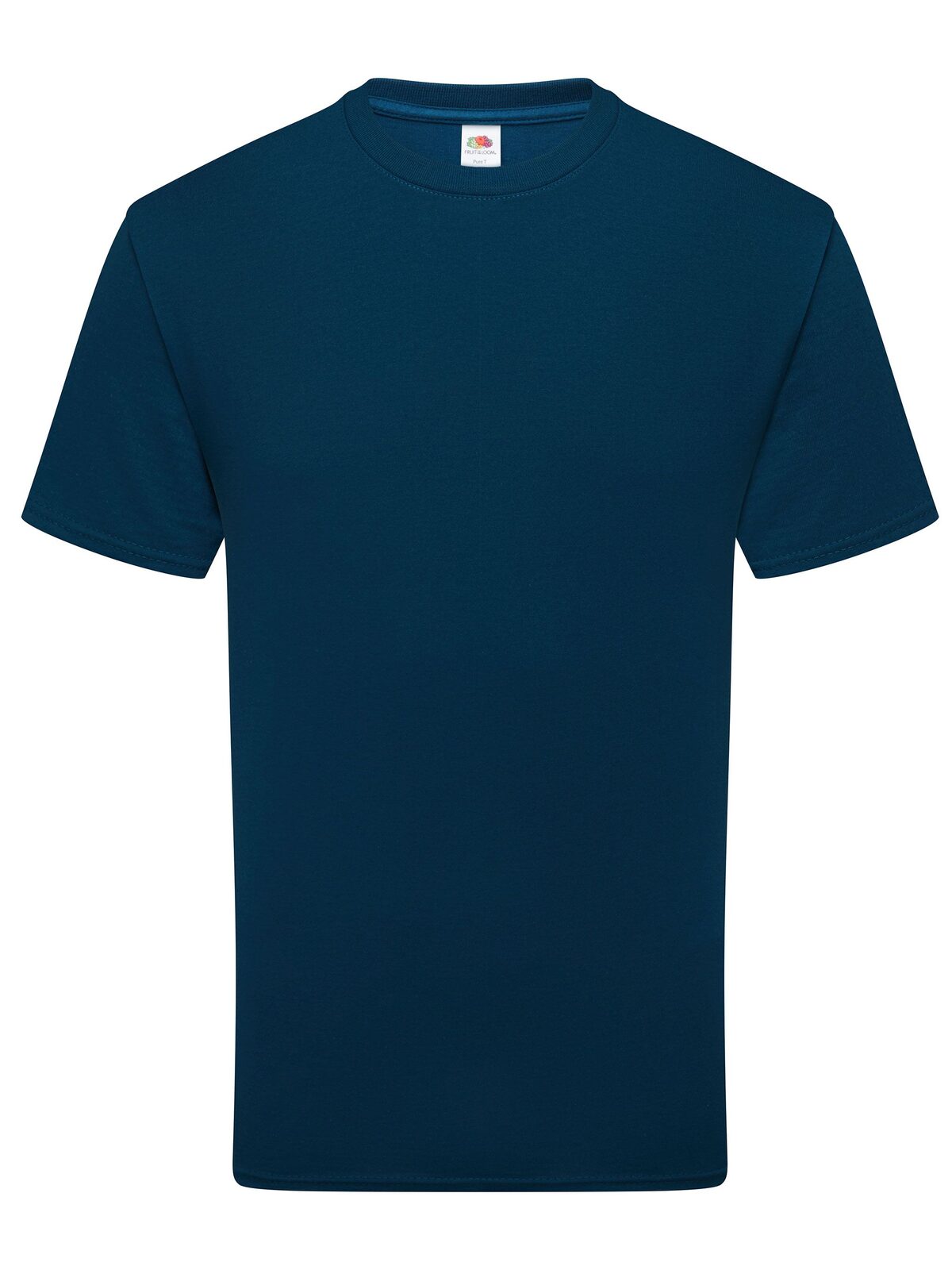 Pure cotton T T-Shirt – Fruit of the Loom – Farbe mountain blue – individuell veredelbar