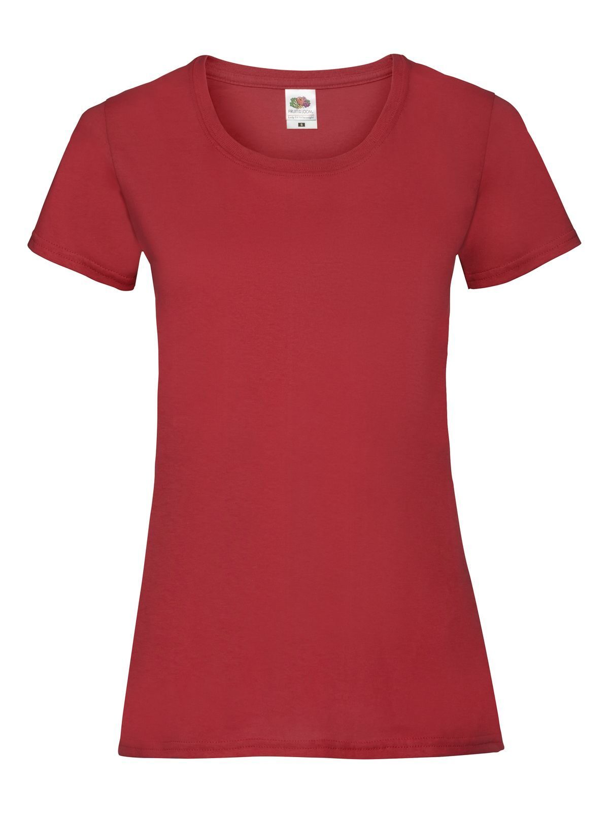 Valueweight T Damen T-Shirt – Fruit of the Loom – Farbe Rot – individuell veredelbar