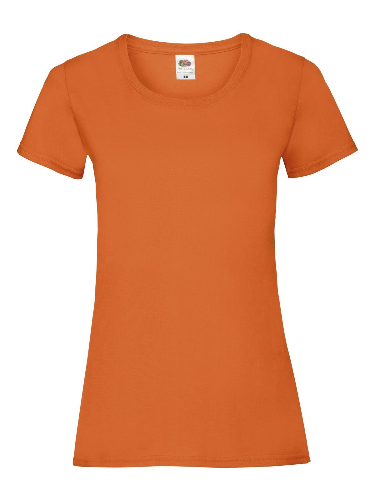 Valueweight T Damen T-Shirt – Fruit of the Loom – Farbe Orange – individuell veredelbar