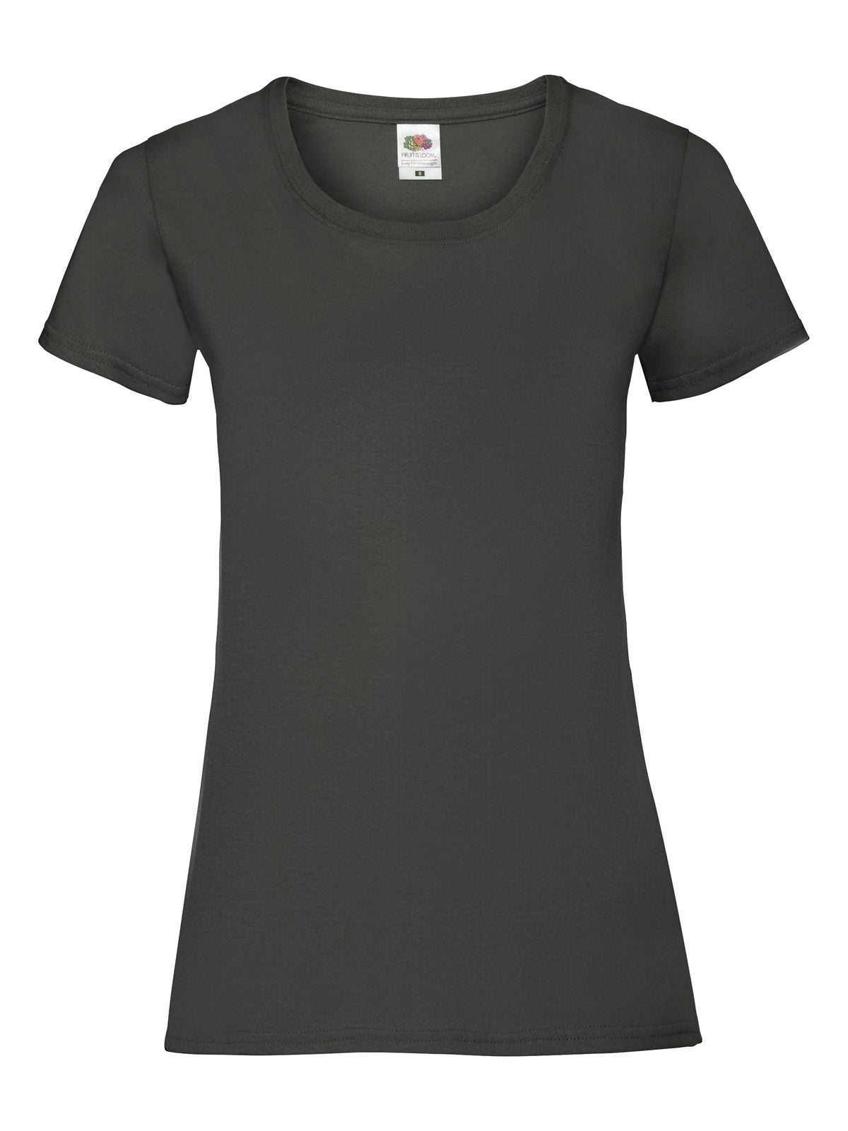 Valueweight T Damen T-Shirt – Fruit of the Loom – Farbe light graphite – individuell veredelbar