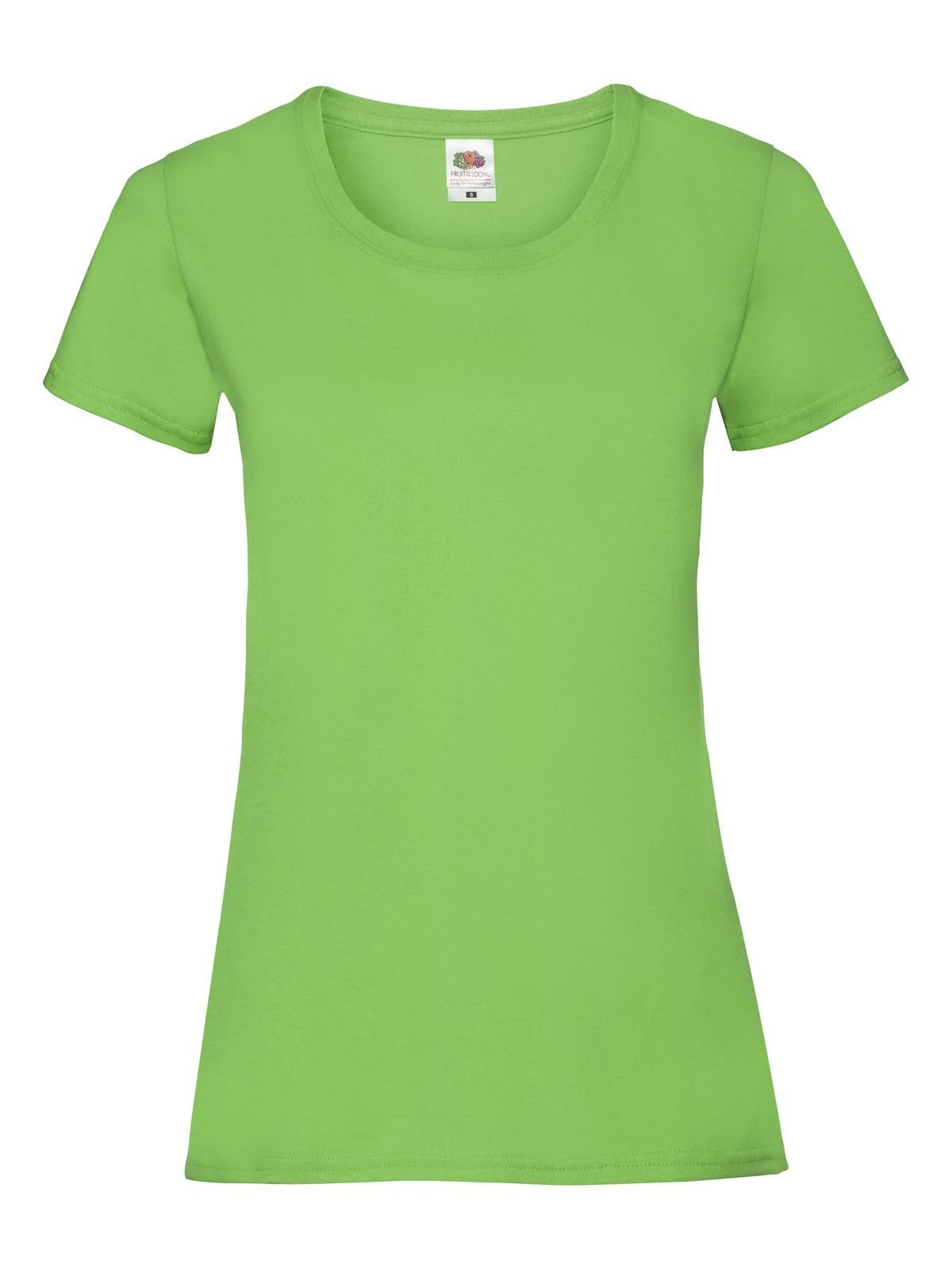 Valueweight T Damen T-Shirt – Fruit of the Loom – Farbe Lime – individuell veredelbar