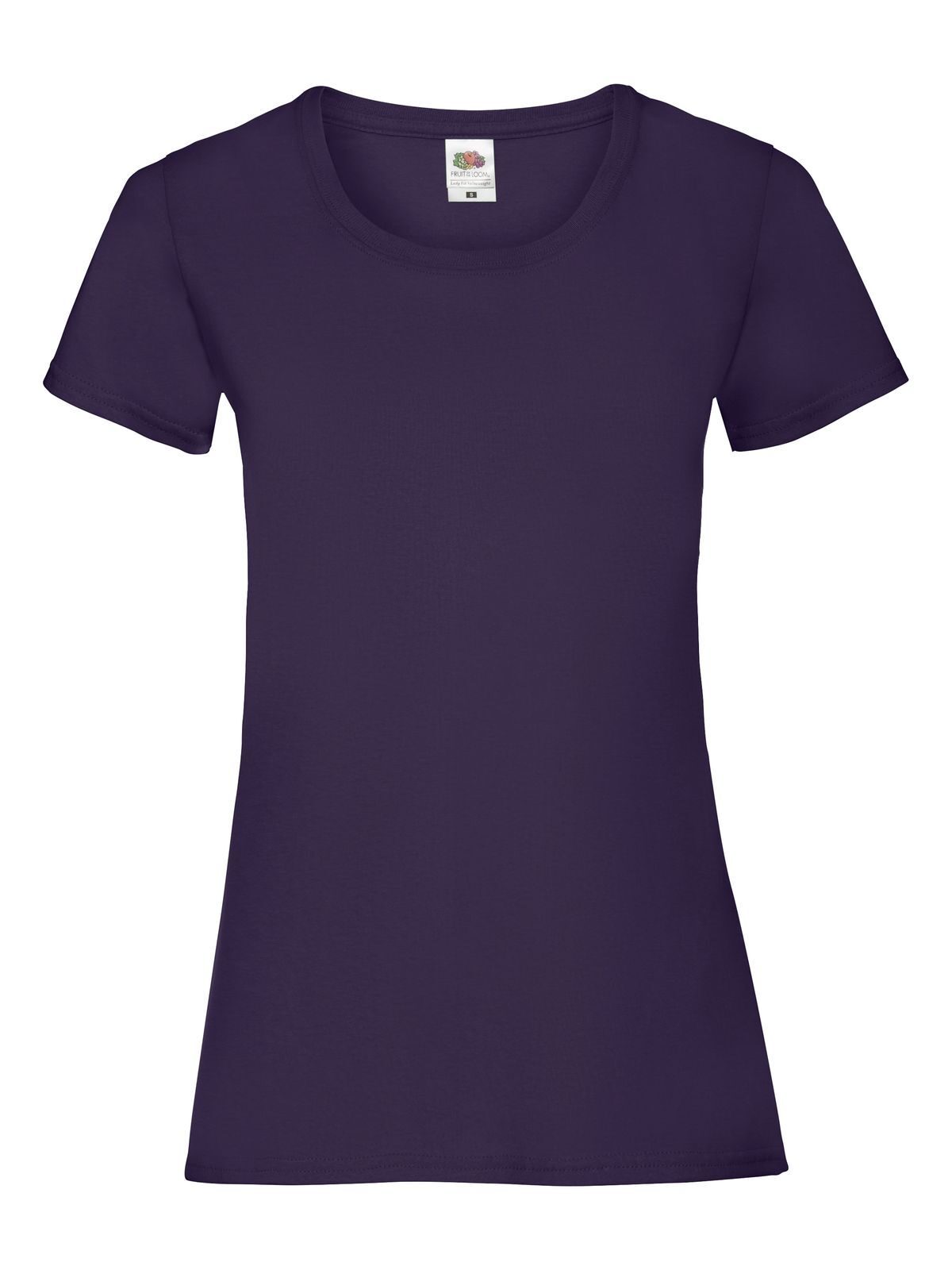 Valueweight T Damen T-Shirt – Fruit of the Loom – Farbe Lila – individuell veredelbar
