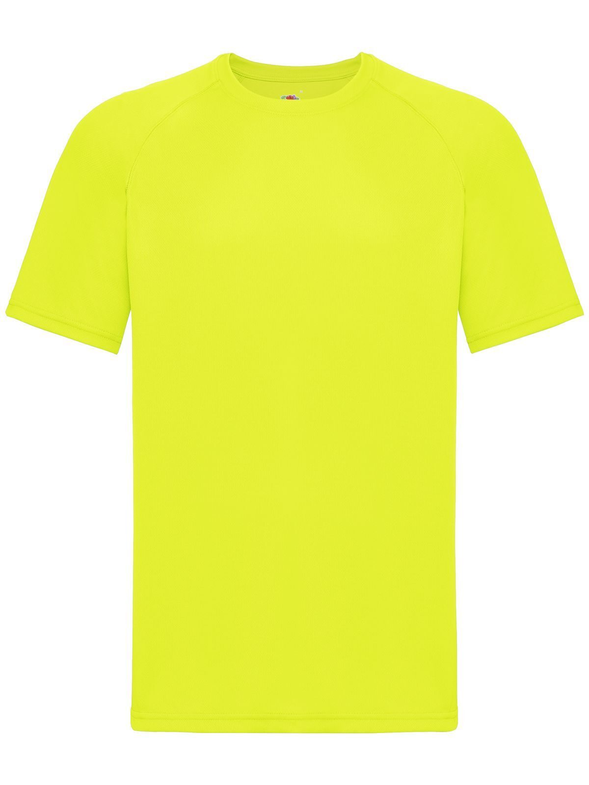 Performance T T-Shirt – Fruit of the Loom – Farbe bright yellow – individuell veredelbar