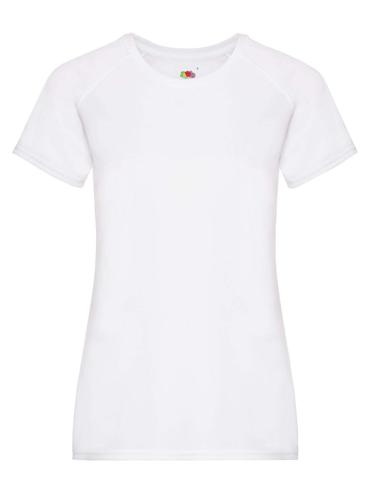 Performance T Damen T-Shirt – Fruit of the Loom – Farbe Weiß – individuell veredelbar