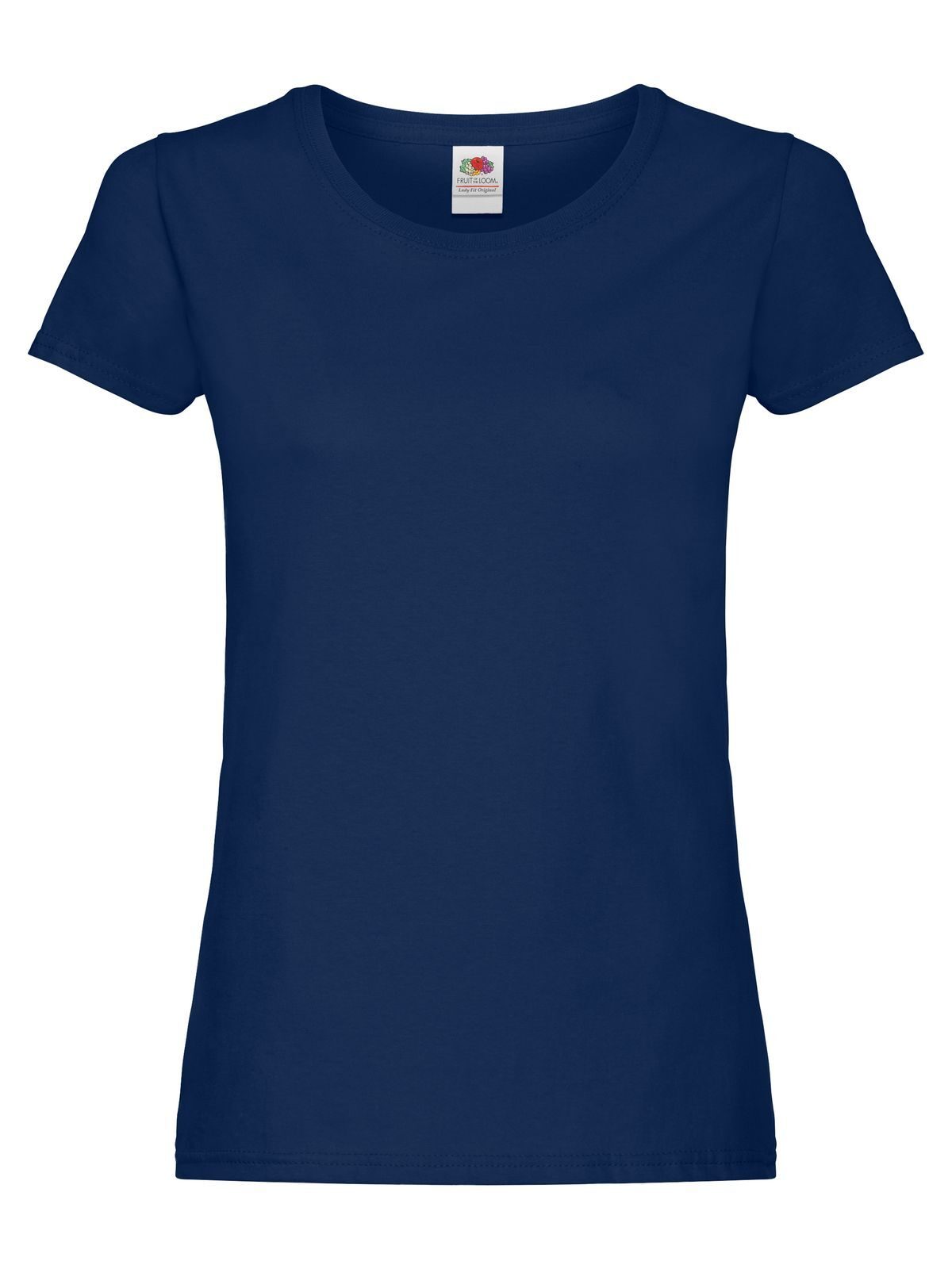 Original T Damen T-Shirt – Fruit of the Loom – Farbe Navy – individuell veredelbar