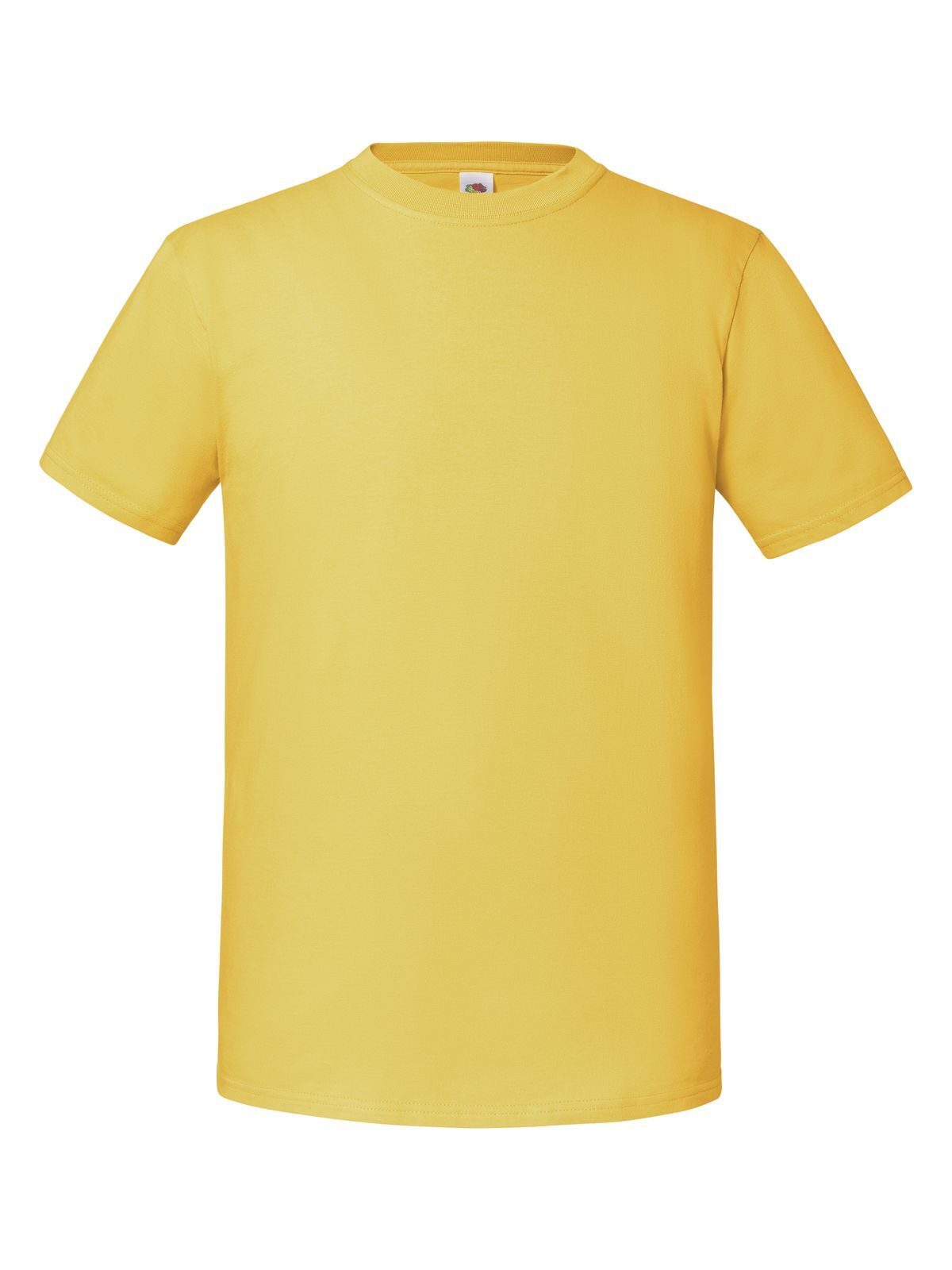 Iconic 195 T T-Shirt – Fruit of the Loom – Farbe sunflower – individuell veredelbar