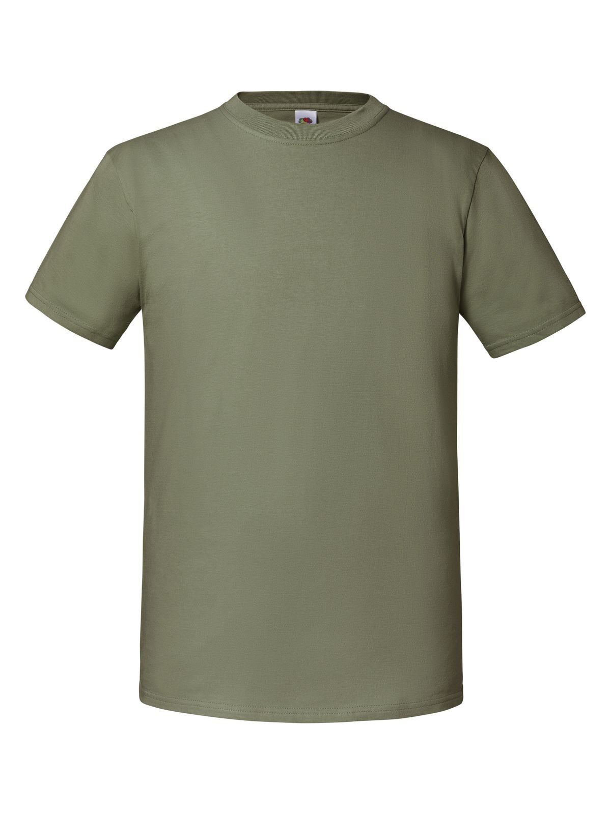 Iconic 195 T T-Shirt – Fruit of the Loom – Farbe classic olive – individuell veredelbar
