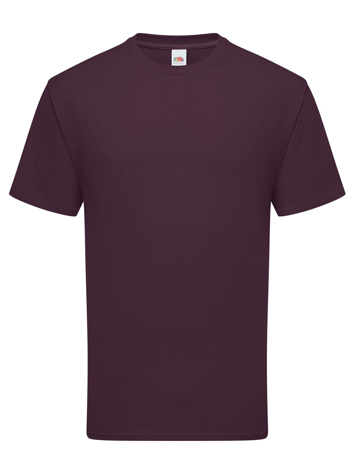 Iconic 195 T T-Shirt – Fruit of the Loom – Farbe dark plum – individuell veredelbar