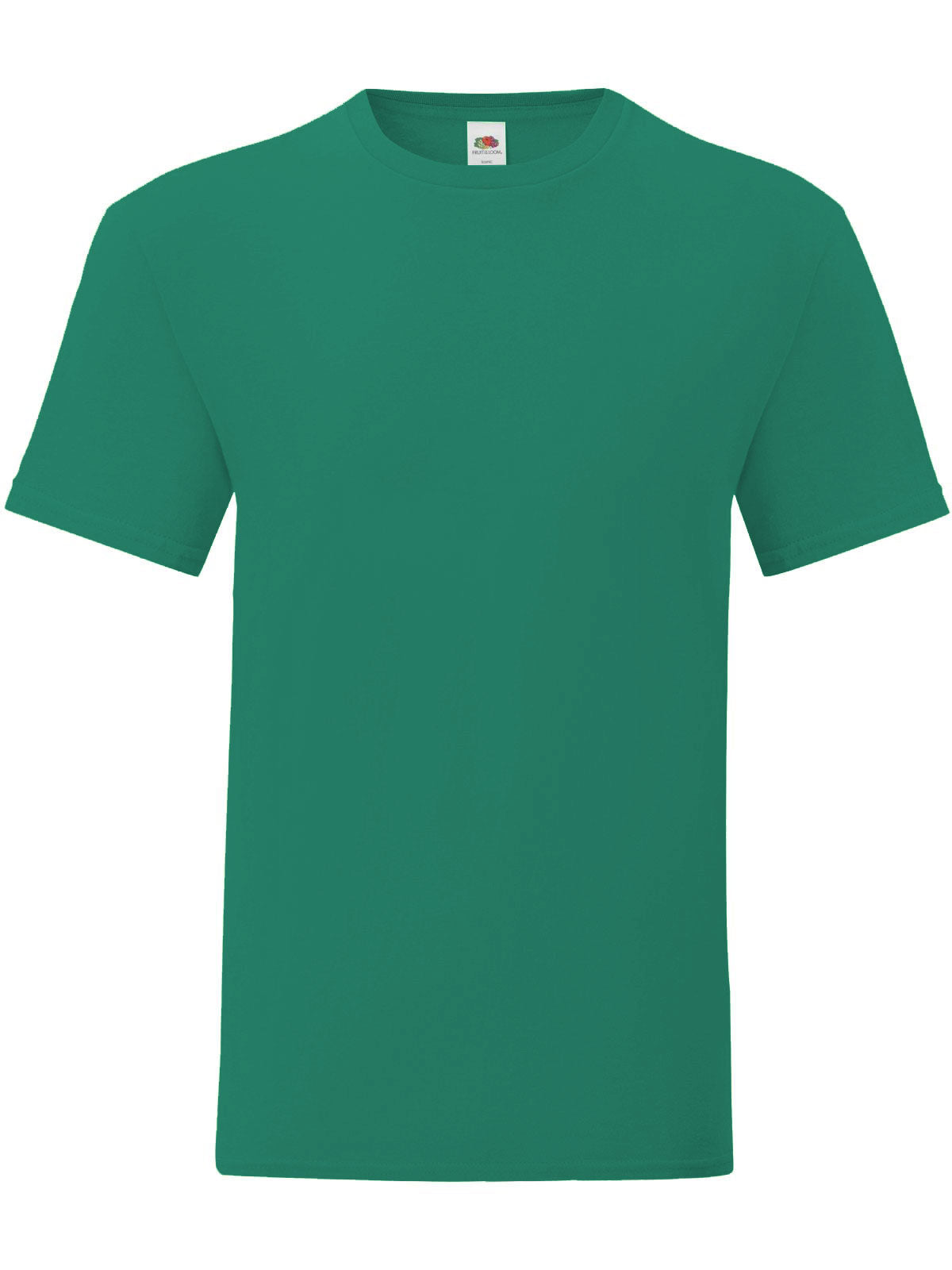 Iconic 195 T T-Shirt – Fruit of the Loom – Farbe college green – individuell veredelbar