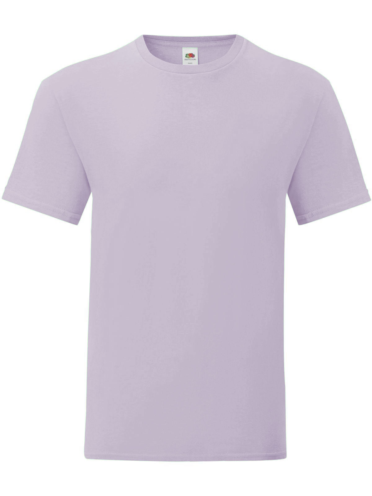 Iconic 195 T T-Shirt – Fruit of the Loom – Farbe soft lavender – individuell veredelbar