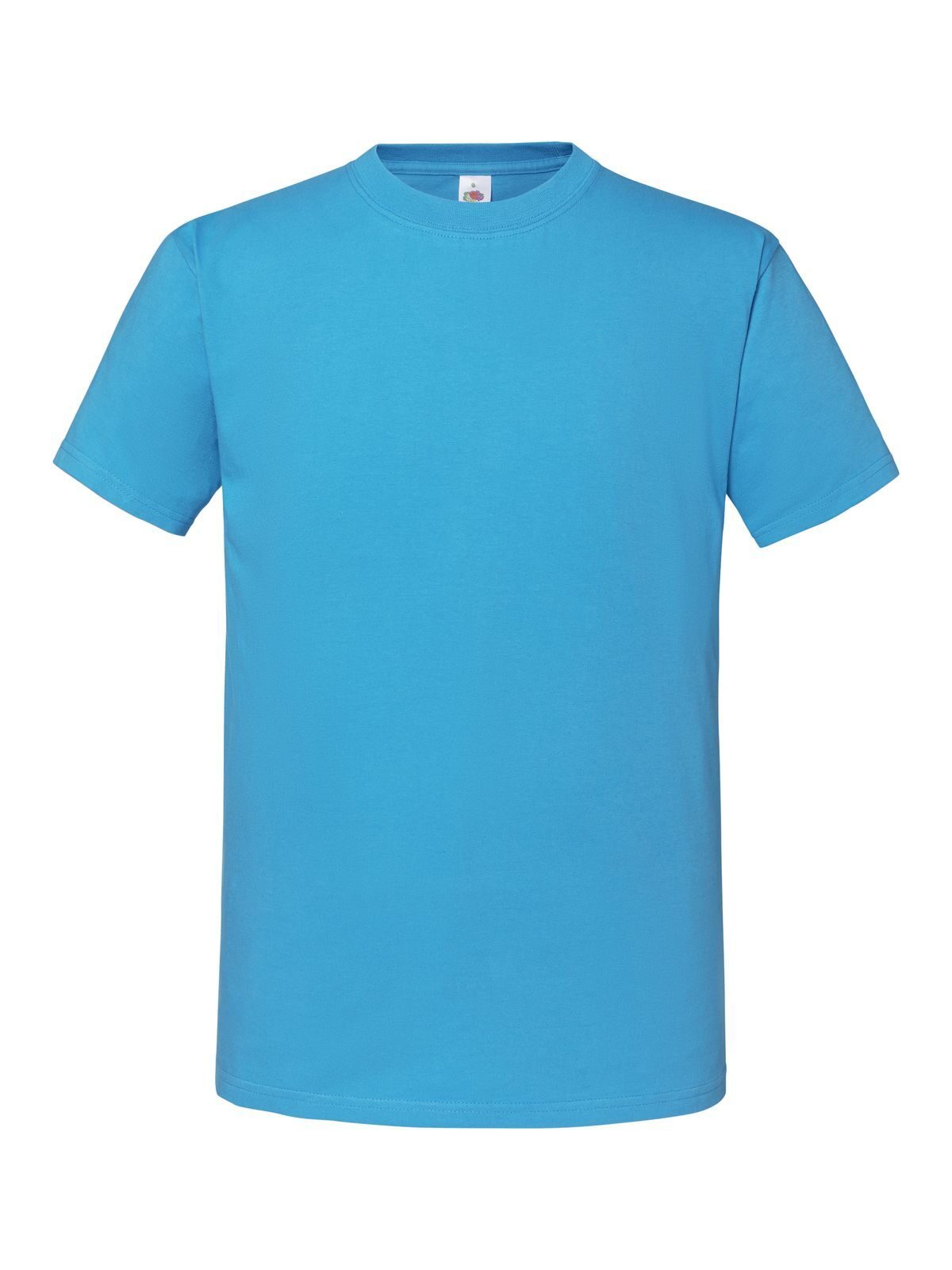 Iconic 195 T T-Shirt – Fruit of the Loom – Farbe azure blue – individuell veredelbar