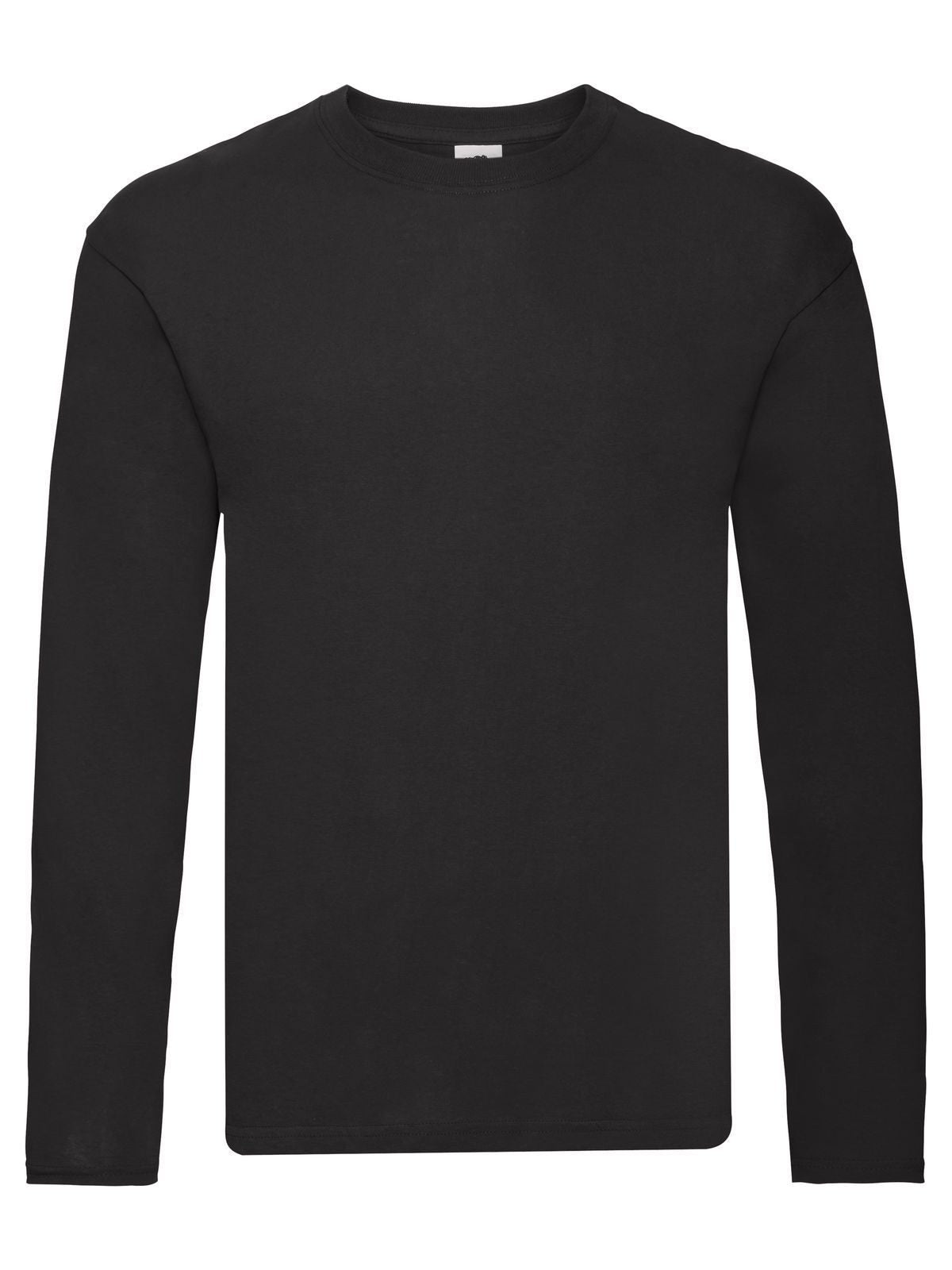 Original Long Sleeve T T-Shirt – Fruit of the Loom – Farbe Schwarz – individuell veredelbar