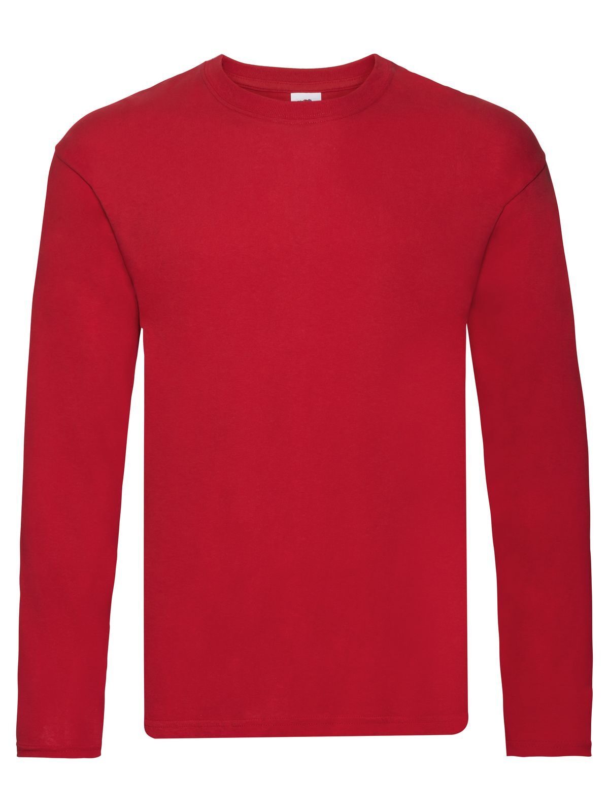 Original Long Sleeve T T-Shirt – Fruit of the Loom – Farbe Rot – individuell veredelbar