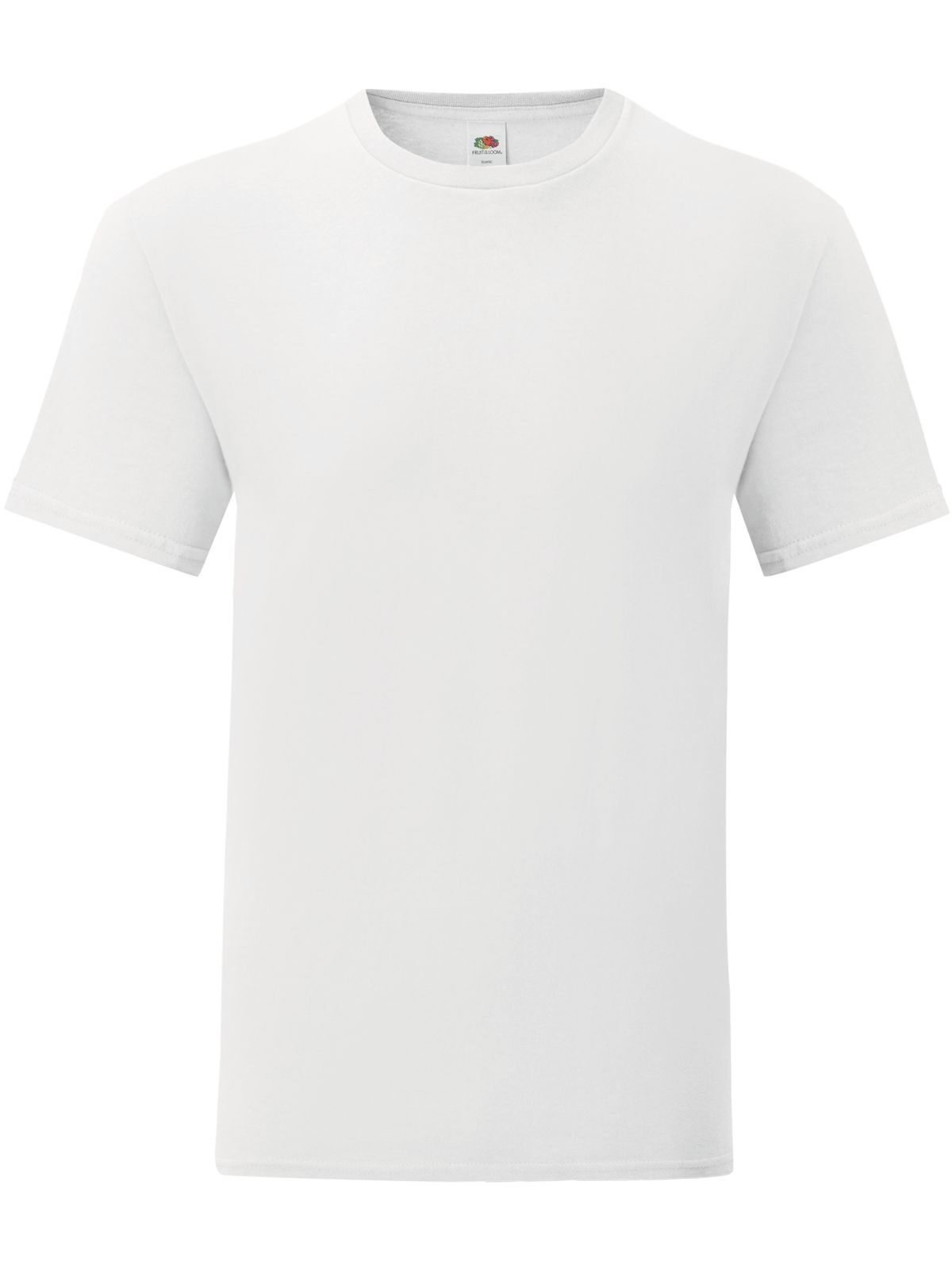 Iconic 150 T T-Shirt – Fruit of the Loom – Farbe Weiß – individuell veredelbar