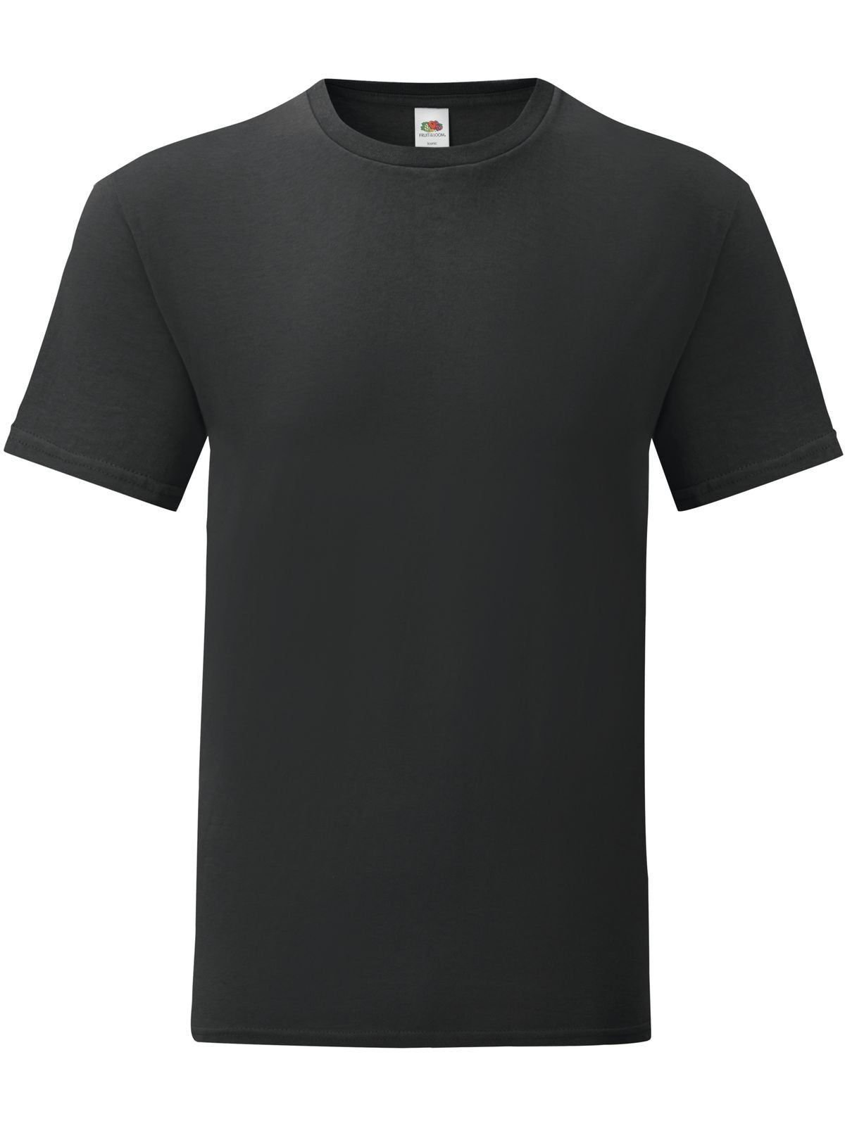 Iconic 150 T T-Shirt – Fruit of the Loom – Farbe Schwarz – individuell veredelbar