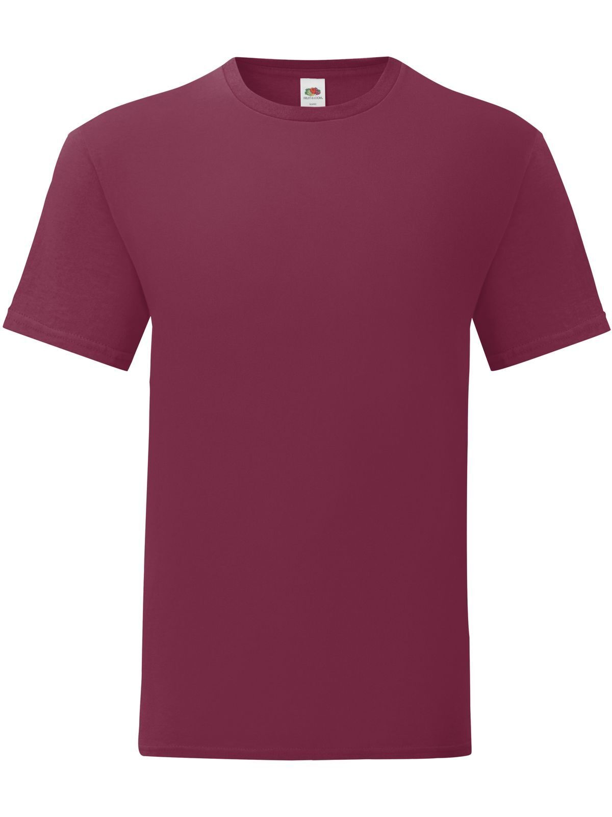 Iconic 150 T T-Shirt – Fruit of the Loom – Farbe Burgundy – individuell veredelbar