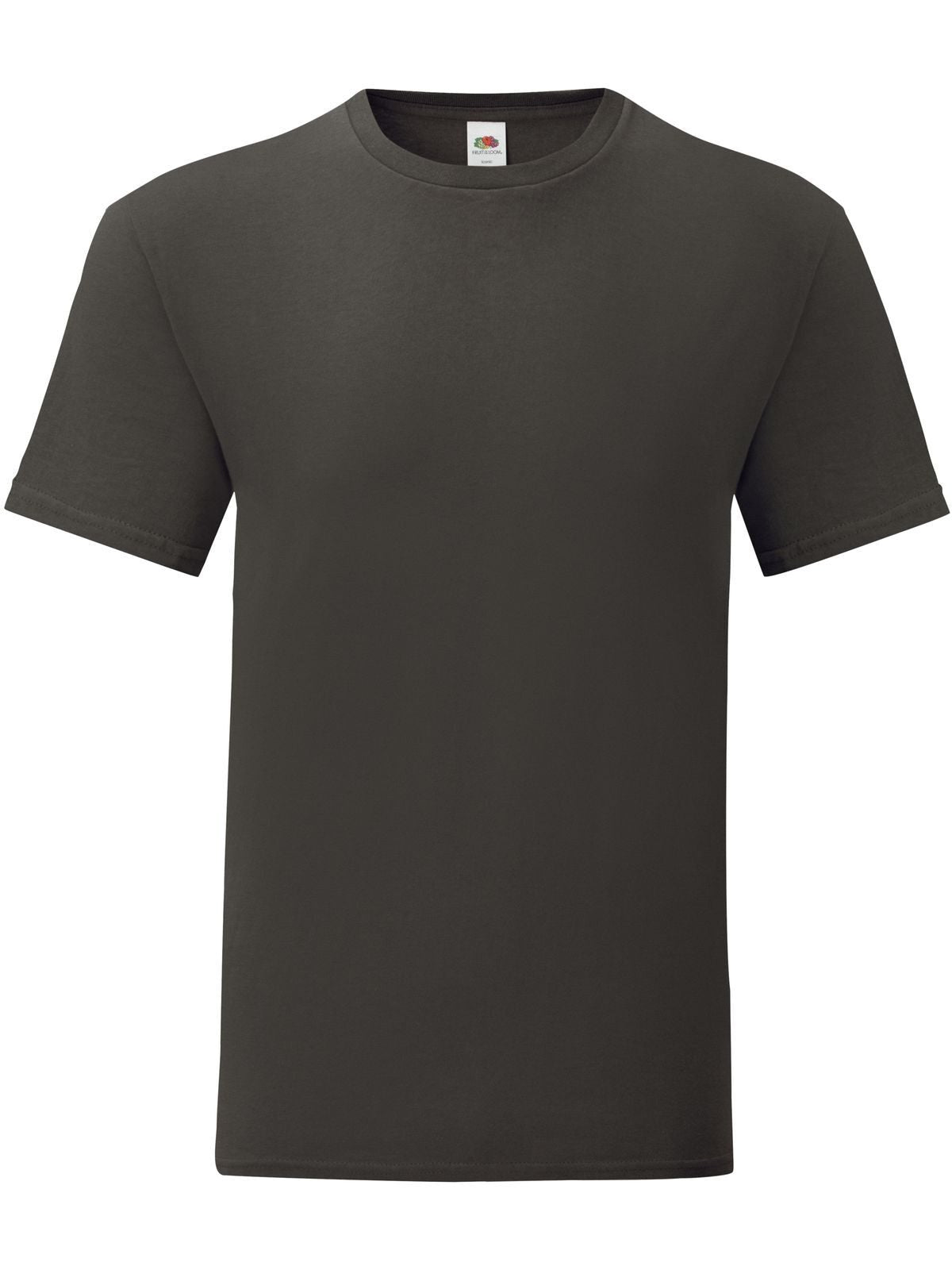 Iconic 150 T T-Shirt – Fruit of the Loom – Farbe light graphite – individuell veredelbar