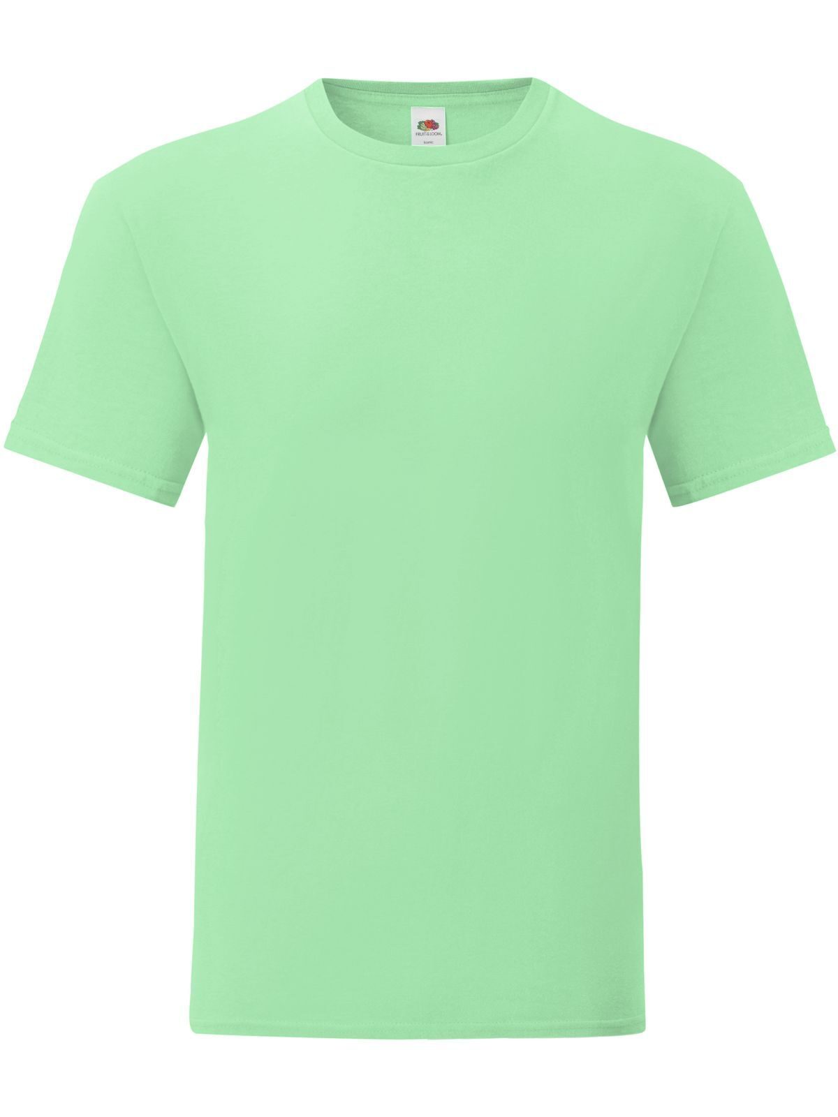 Iconic 150 T T-Shirt – Fruit of the Loom – Farbe Neonmint – individuell veredelbar