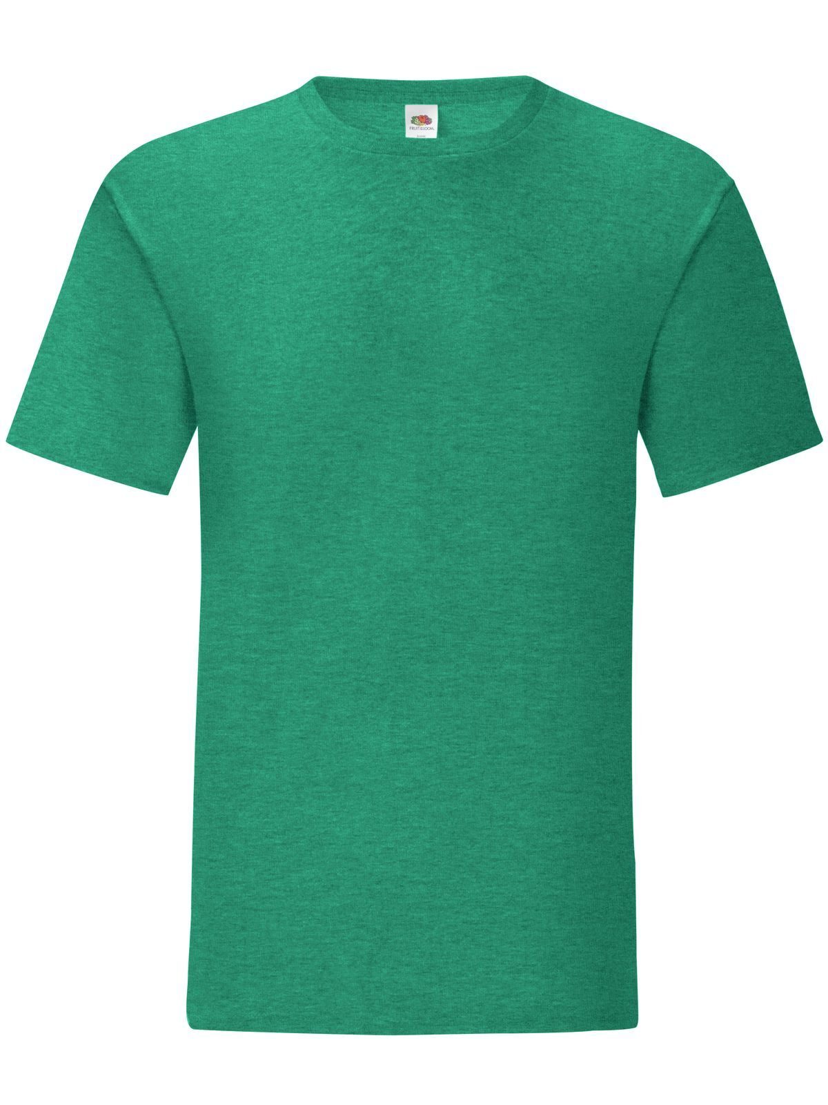 Iconic 150 T T-Shirt – Fruit of the Loom – Farbe retro heather green – individuell veredelbar