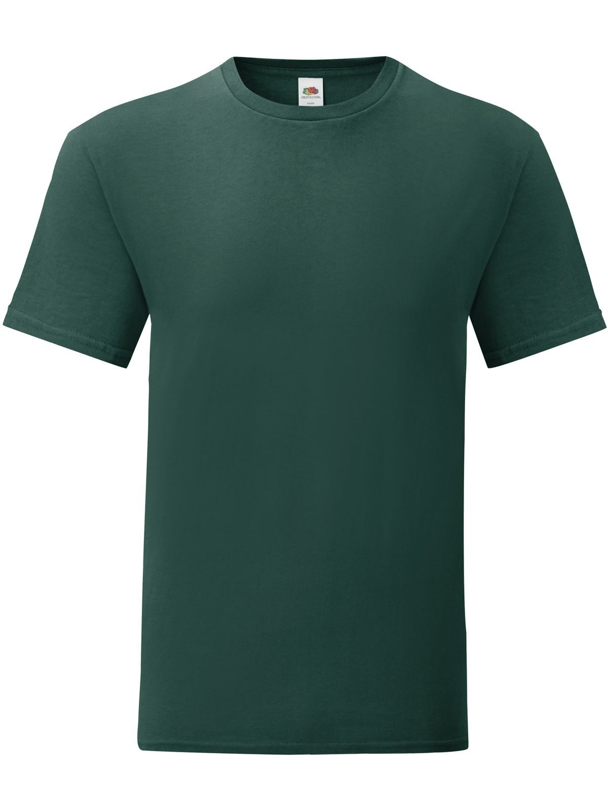 Iconic 150 T T-Shirt – Fruit of the Loom – Farbe Waldgrün – individuell veredelbar