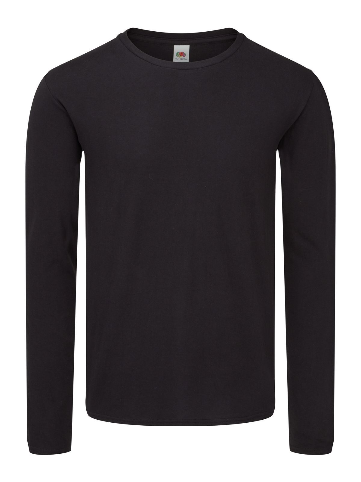 Iconic 150 LS T T-Shirt – Fruit of the Loom – Farbe Schwarz – individuell veredelbar