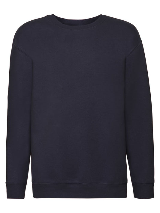 Premium Set-In Sweat Kinder Sweatshirt / Hoodie – Fruit of the Loom – Farbe deep navy – individuell veredelbar