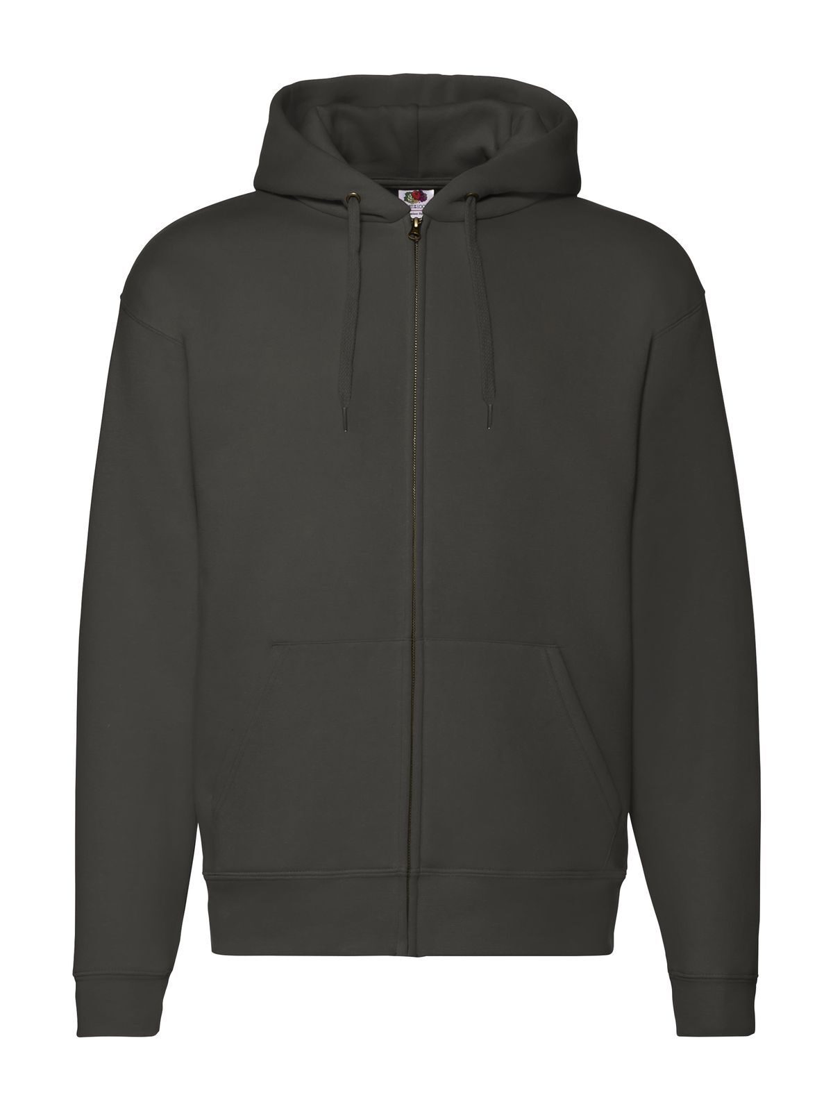 Premium Hooded Sweat Jacket Herren Sweatshirt / Hoodie – Fruit of the Loom – Farbe Anthrazit – individuell veredelbar