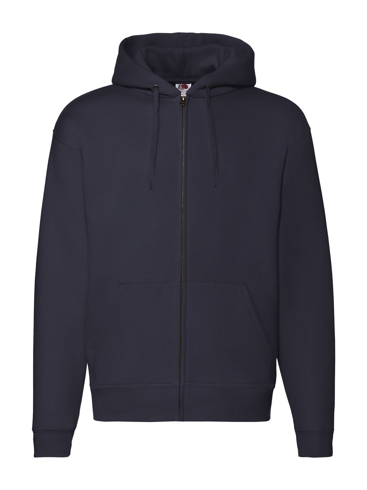 Premium Hooded Sweat Jacket Herren Sweatshirt / Hoodie – Fruit of the Loom – Farbe deep navy – individuell veredelbar