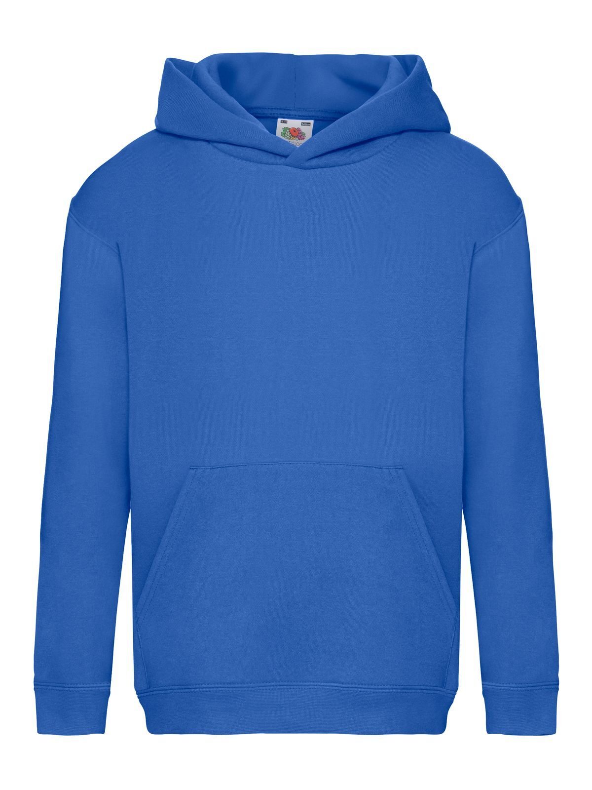 Premium Hooded Sweat Kinder Sweatshirt / Hoodie – Fruit of the Loom – Farbe Royalblau – individuell veredelbar